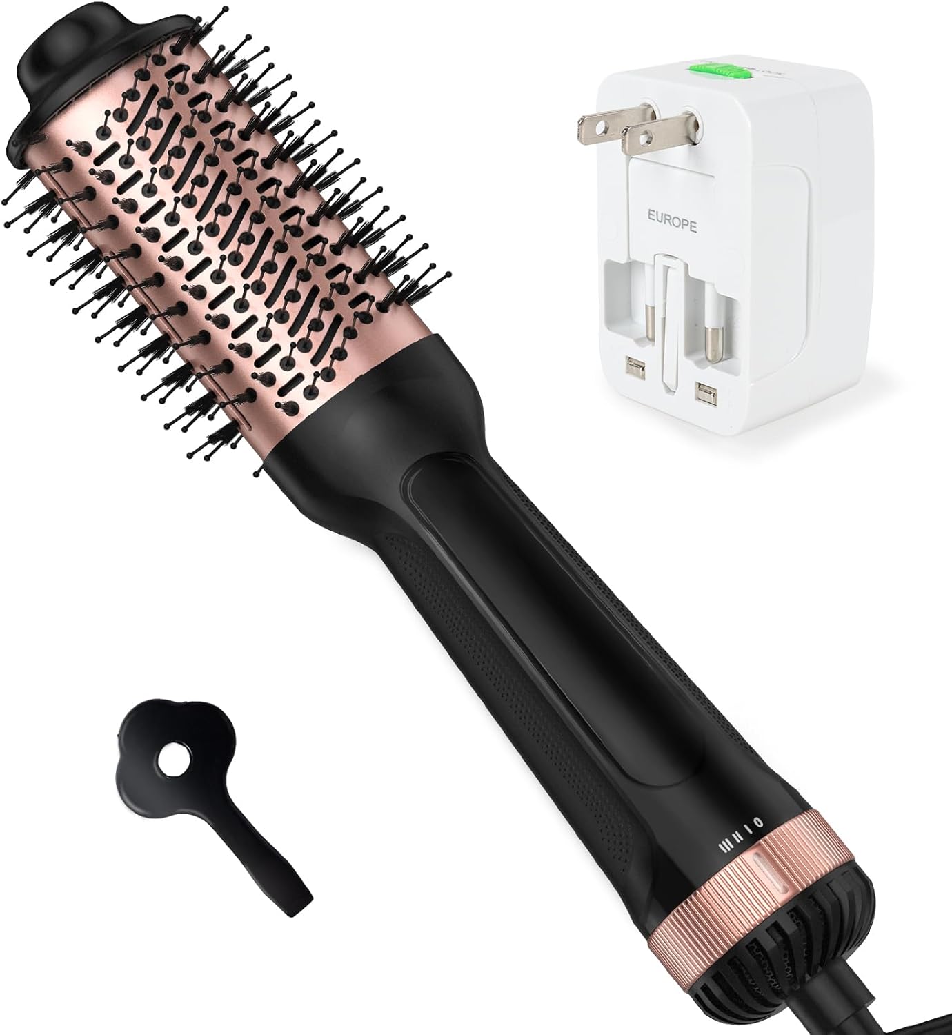 WEEYUM Dual Voltage Hot Air Brush - Perfect Blowout Anywhere