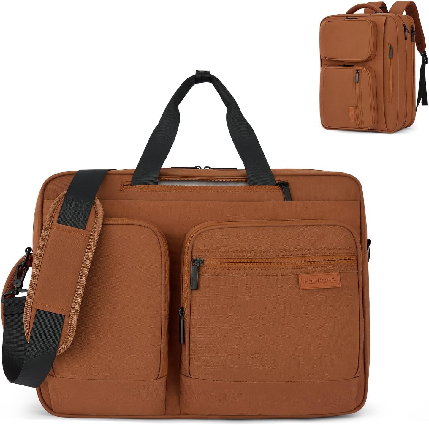 Hanke Underseat Carry On Bag for Men and Women, 17.3 Inch