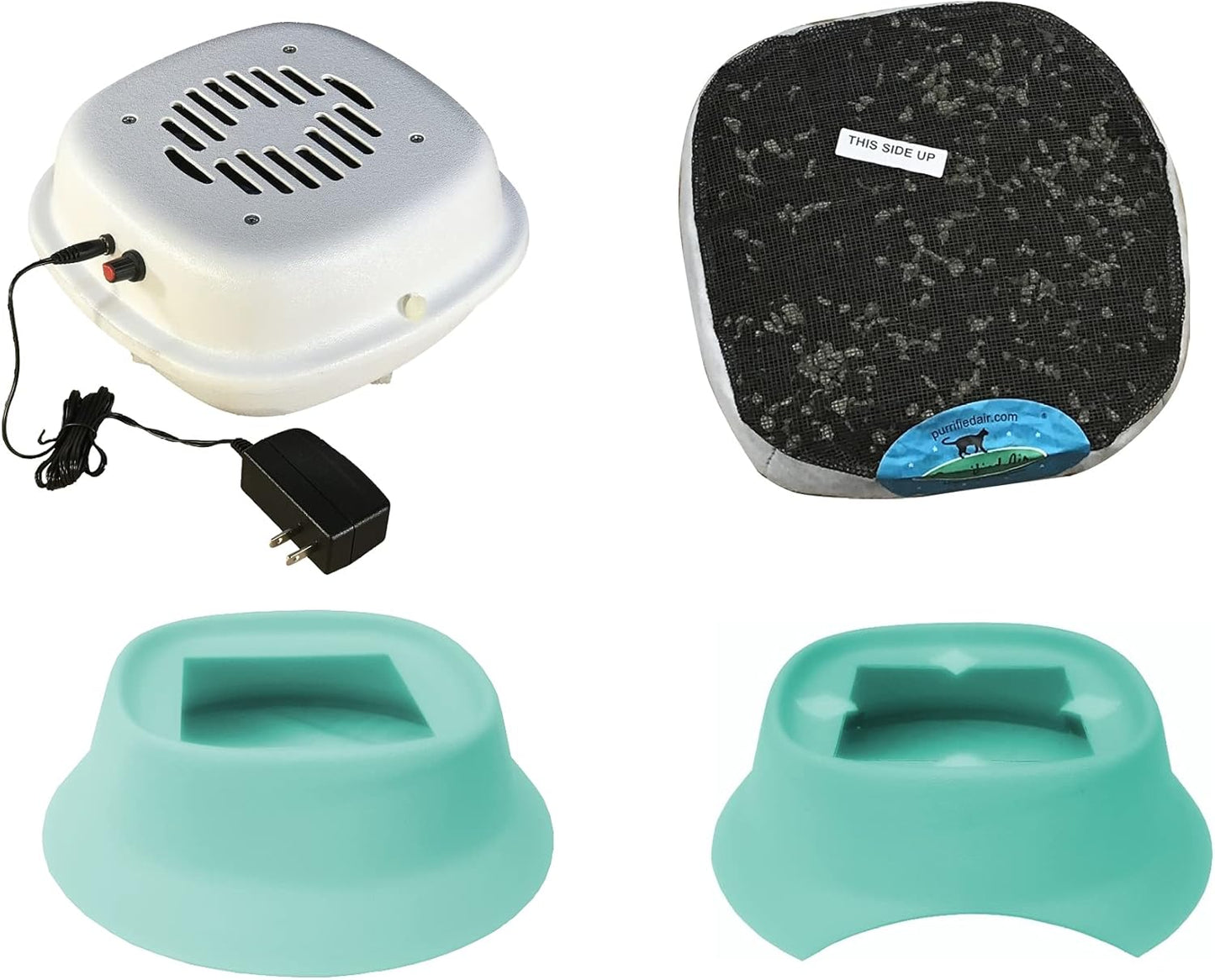 Pet Air Purifier Bundle for Booda Dome Litter Box Owners