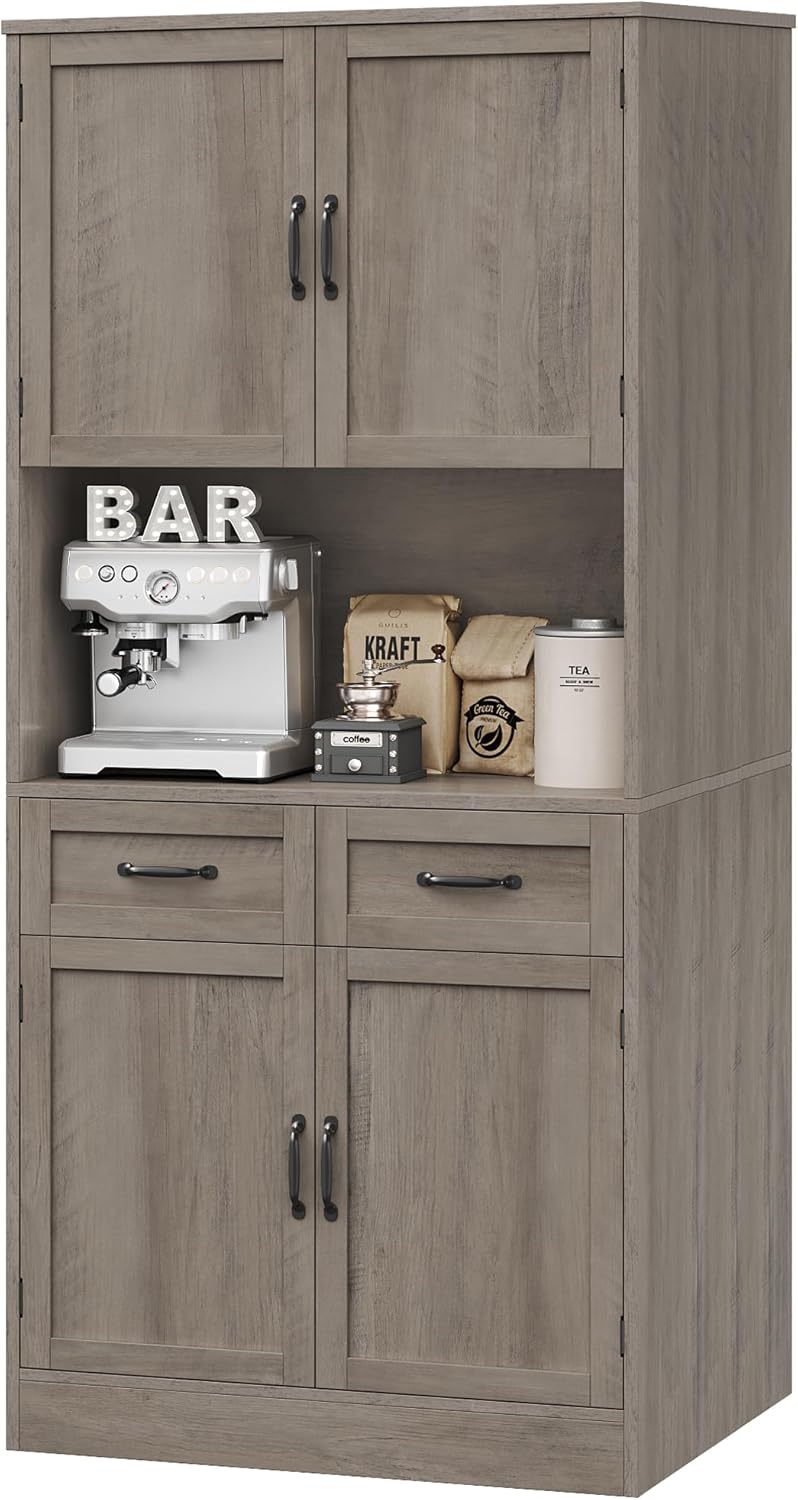 Space-Saving Kitchen Storage Solution, HOSTACK Pantry Cabinet