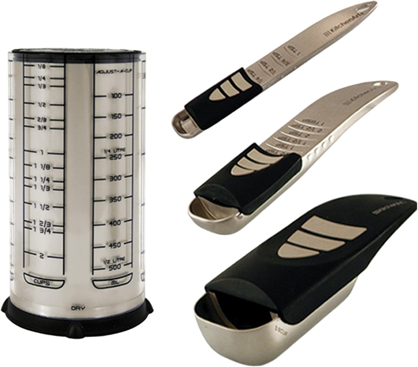 KitchenArt Bakers Pro Adjust-A-Measure Set for Perfect Baking
