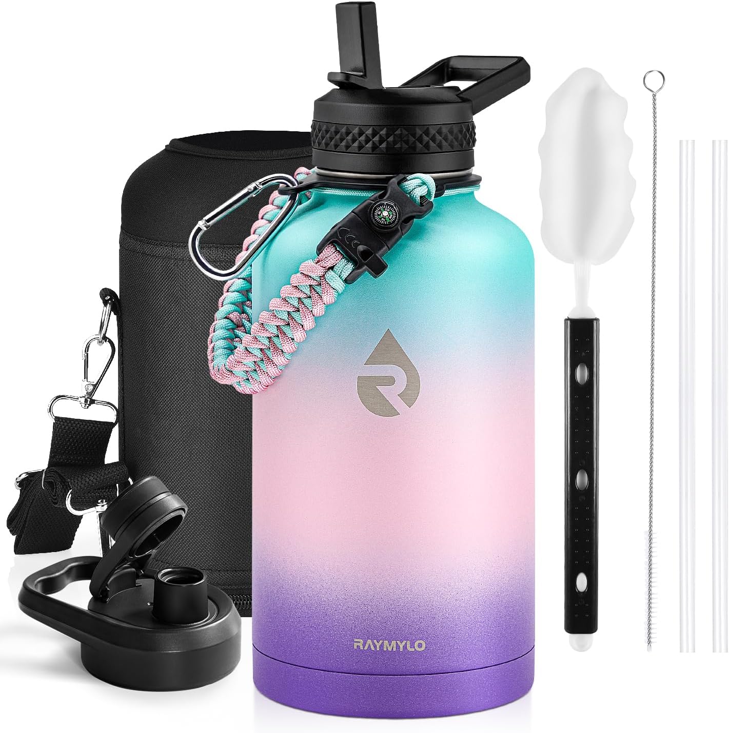 64 oz Insulated Water Bottle with Triple Wall Vacuum Design
