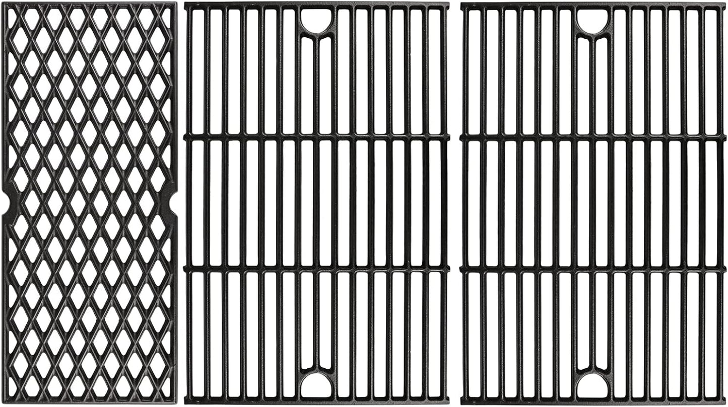 Utheer Cast Iron Cooking Grates for Pit Boss and Traeger Grills
