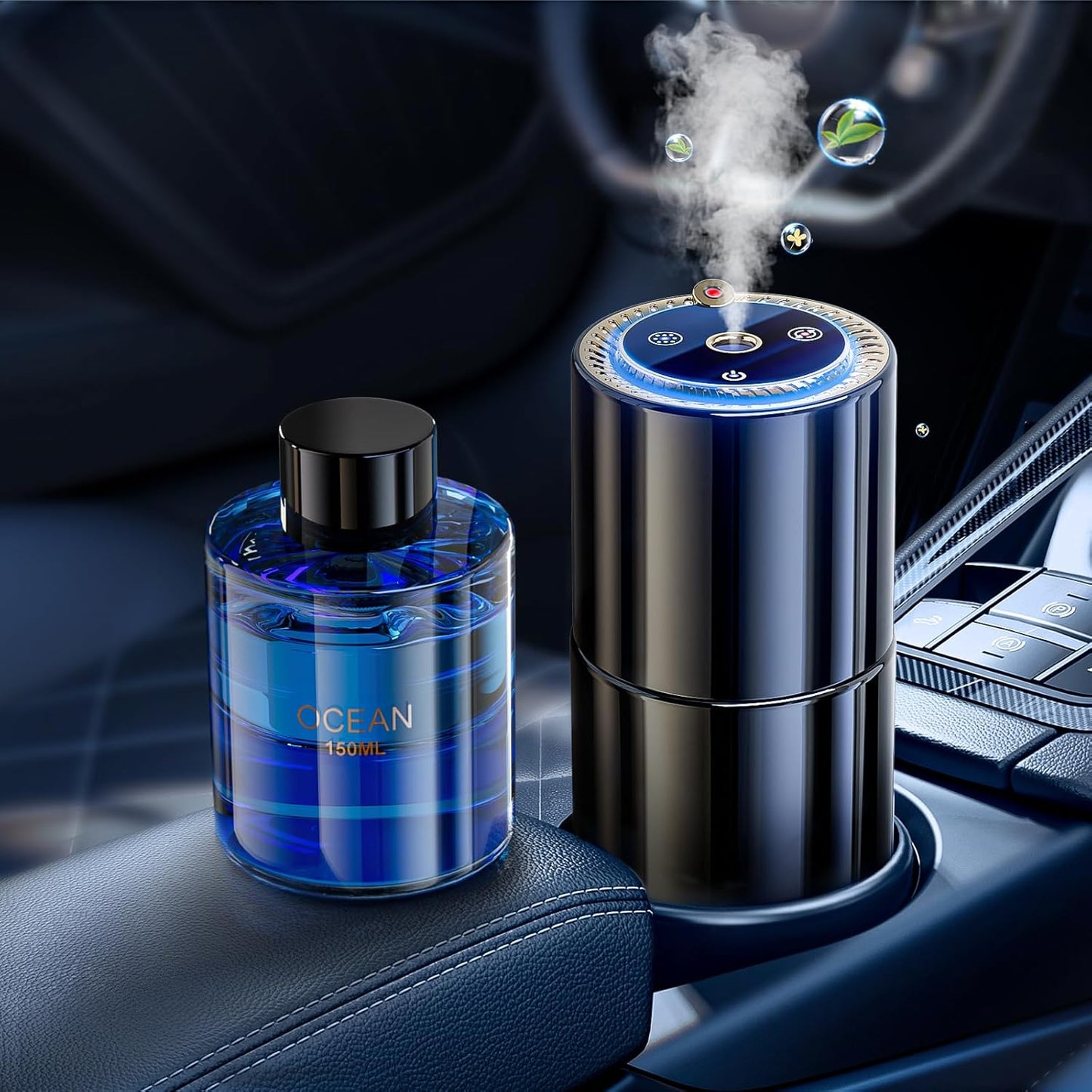 Long Lasting Star Projector Car Air Freshener - Ocean Scent