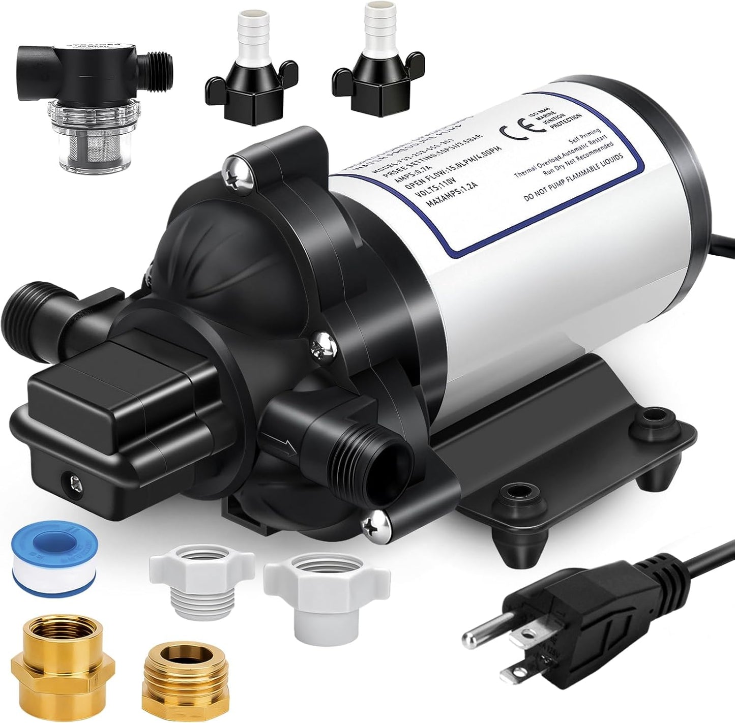 33-Series Professional Grade Water Pump for RV and Marine Use
