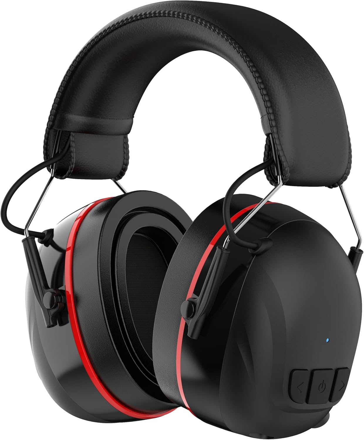 Gel Cushions Ear Muffs with Bluetooth 5.4 and 120H Battery Life
