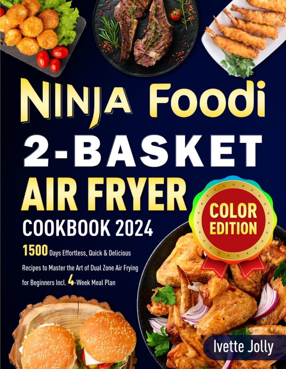 Ninja Foodi 2-Basket Air Fryer Cookbook: Master Dual Zone Frying