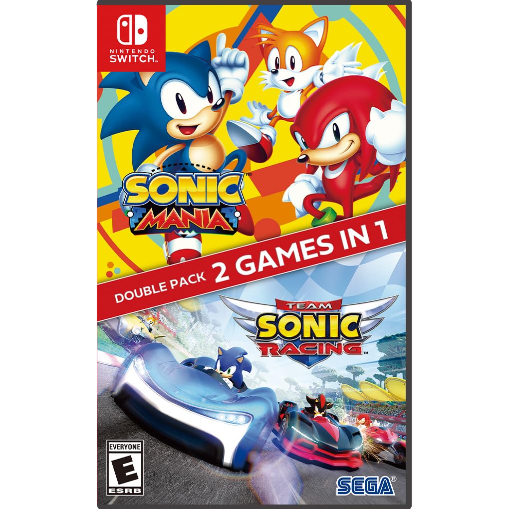 Sonic Mania + Team Sonic Racing Double Pack for Nintendo Switch