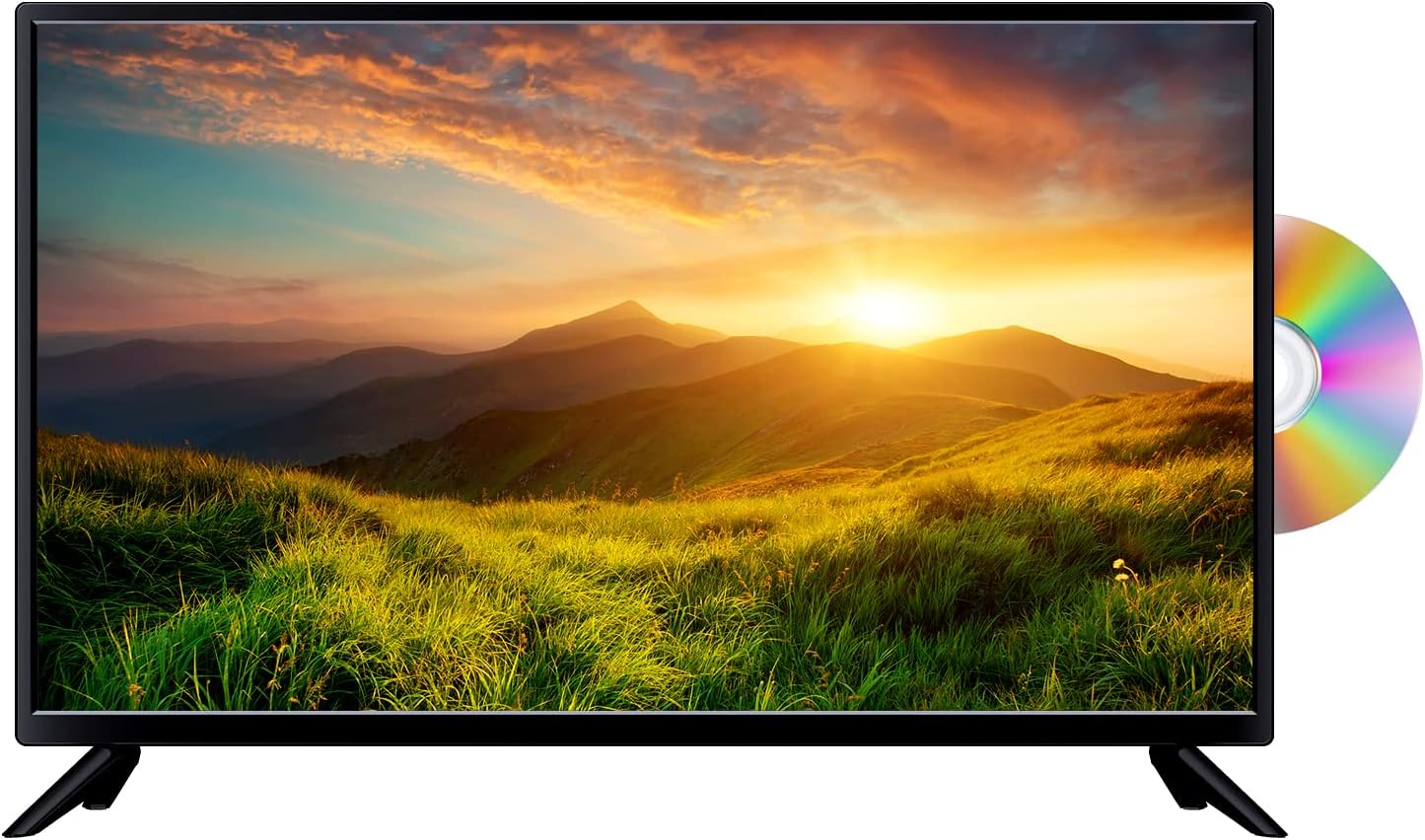 32-inch Class LED TV with Built-in DVD Player and HDMI Ports
