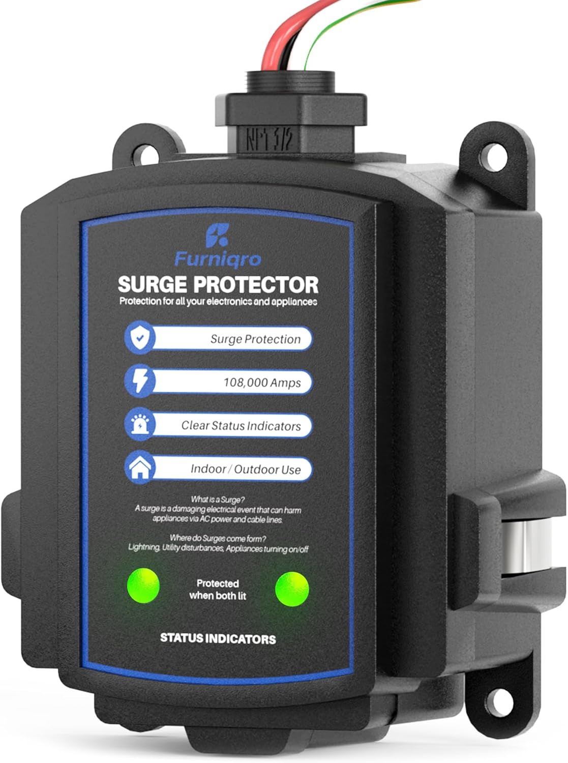FHSPD108S Whole House Surge Protector for Ultimate Safety
