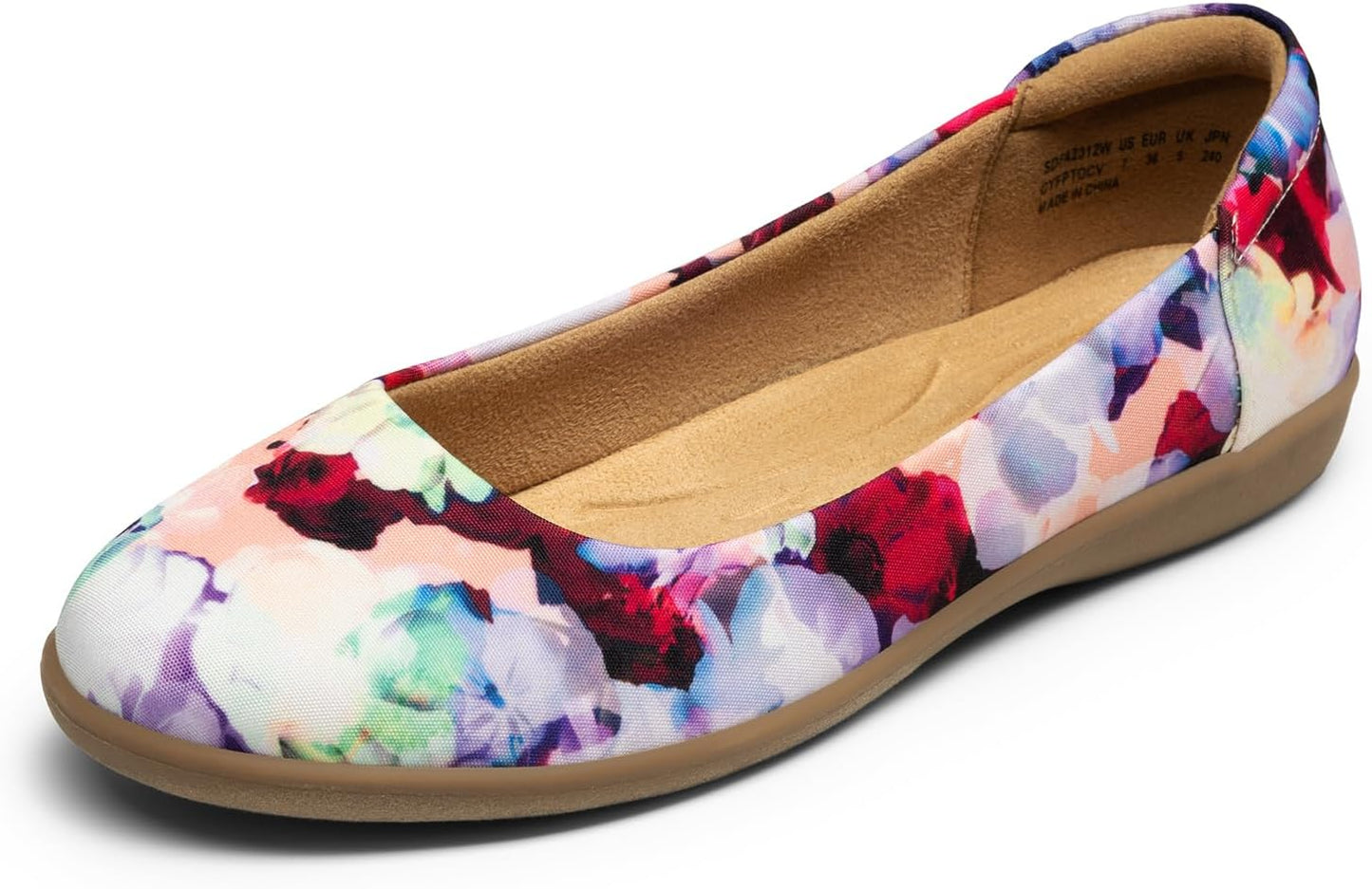 DREAM PAIRS Comfortable Ballet Flats for Work and Casual Wear