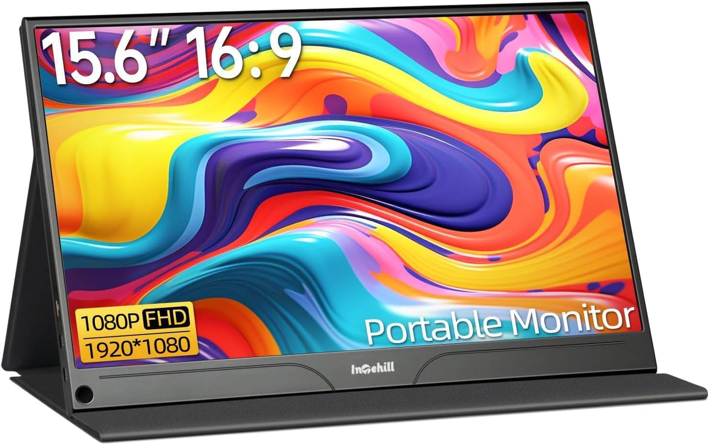 Intehill 15.6 Portable FHD Monitor - Ultimate Travel Companion