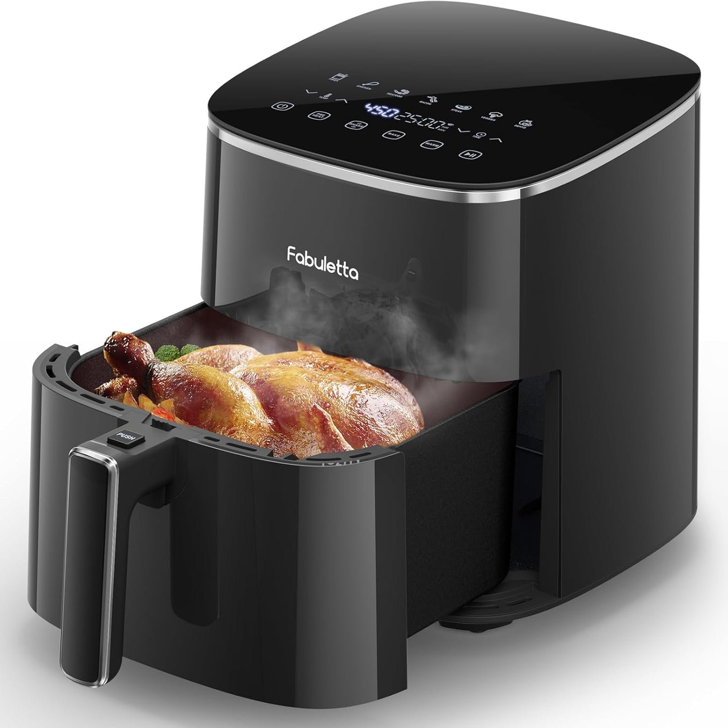 FABULETTA 11-in-1 Air Fryer: Max Crisp 450F for Easy Cooking