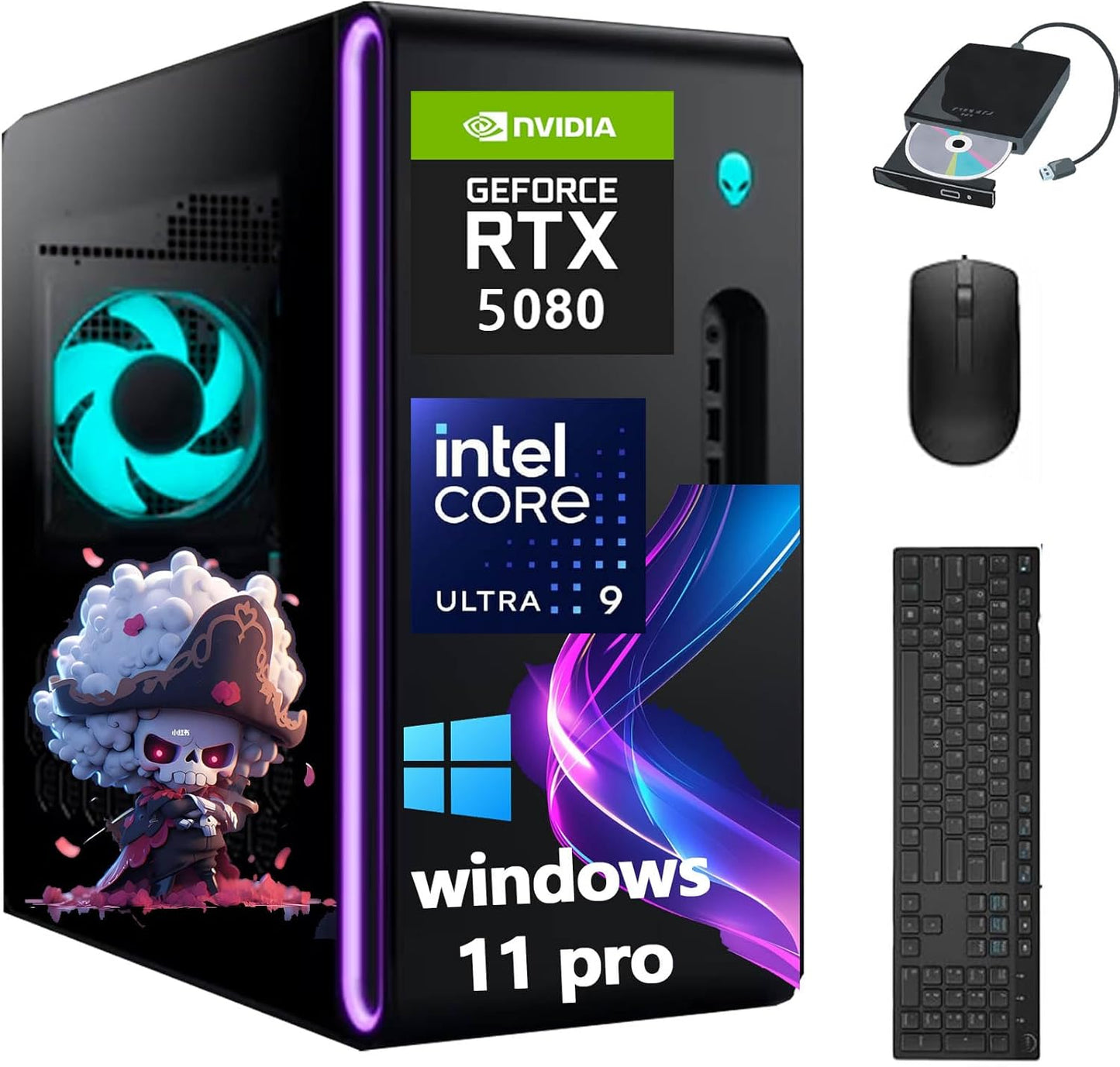 Alienware Aurora R16 Gaming Desktop with NVIDIA RTX 5080 Power