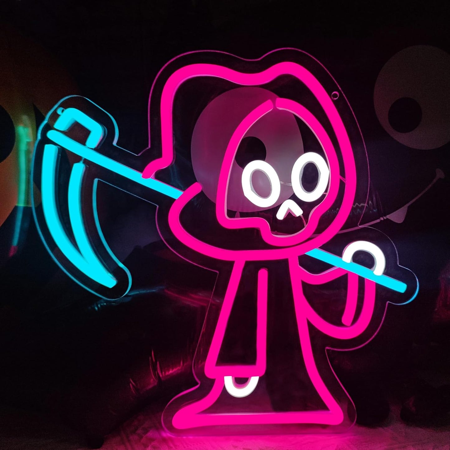 Halloween Ghost Neon Sign for Spooky Decor and Festive Fun