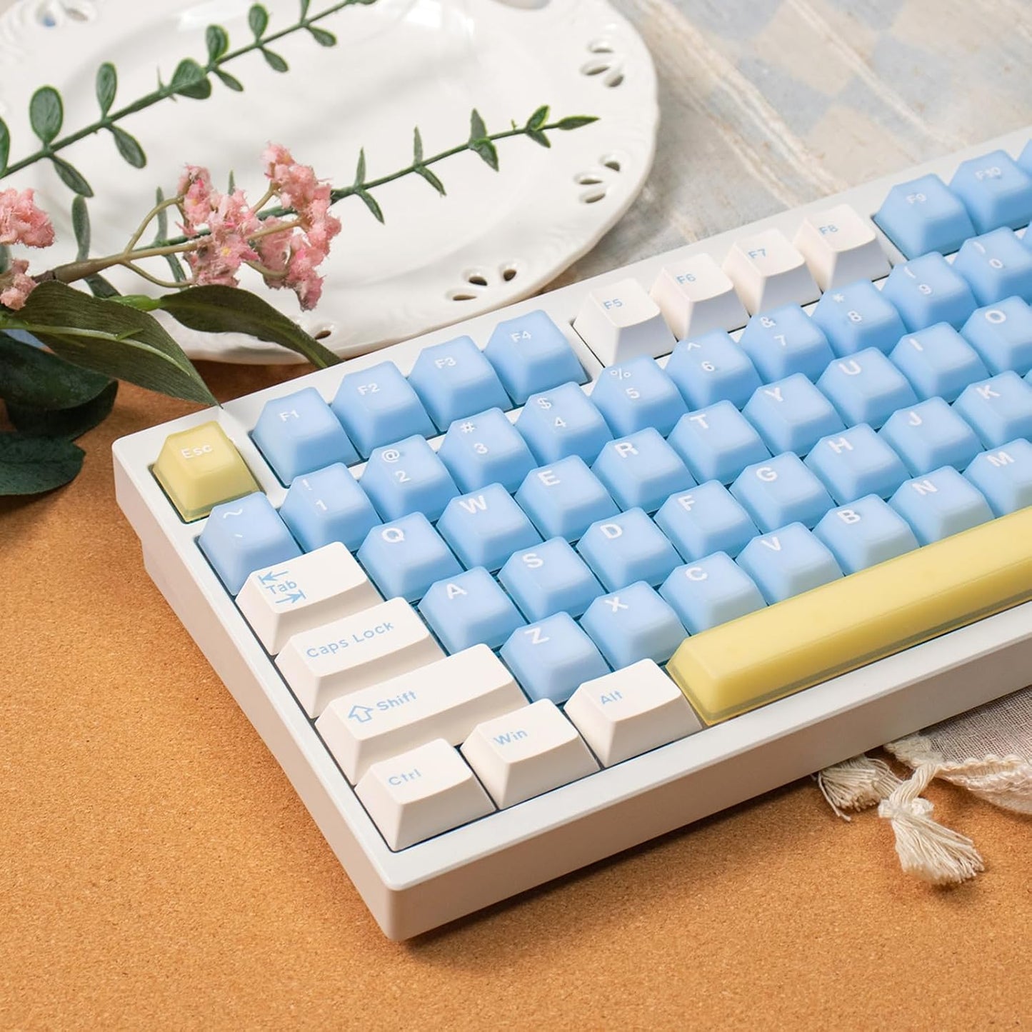 164 Keys Custom PBT Keycaps Set for Mechanical Keyboards