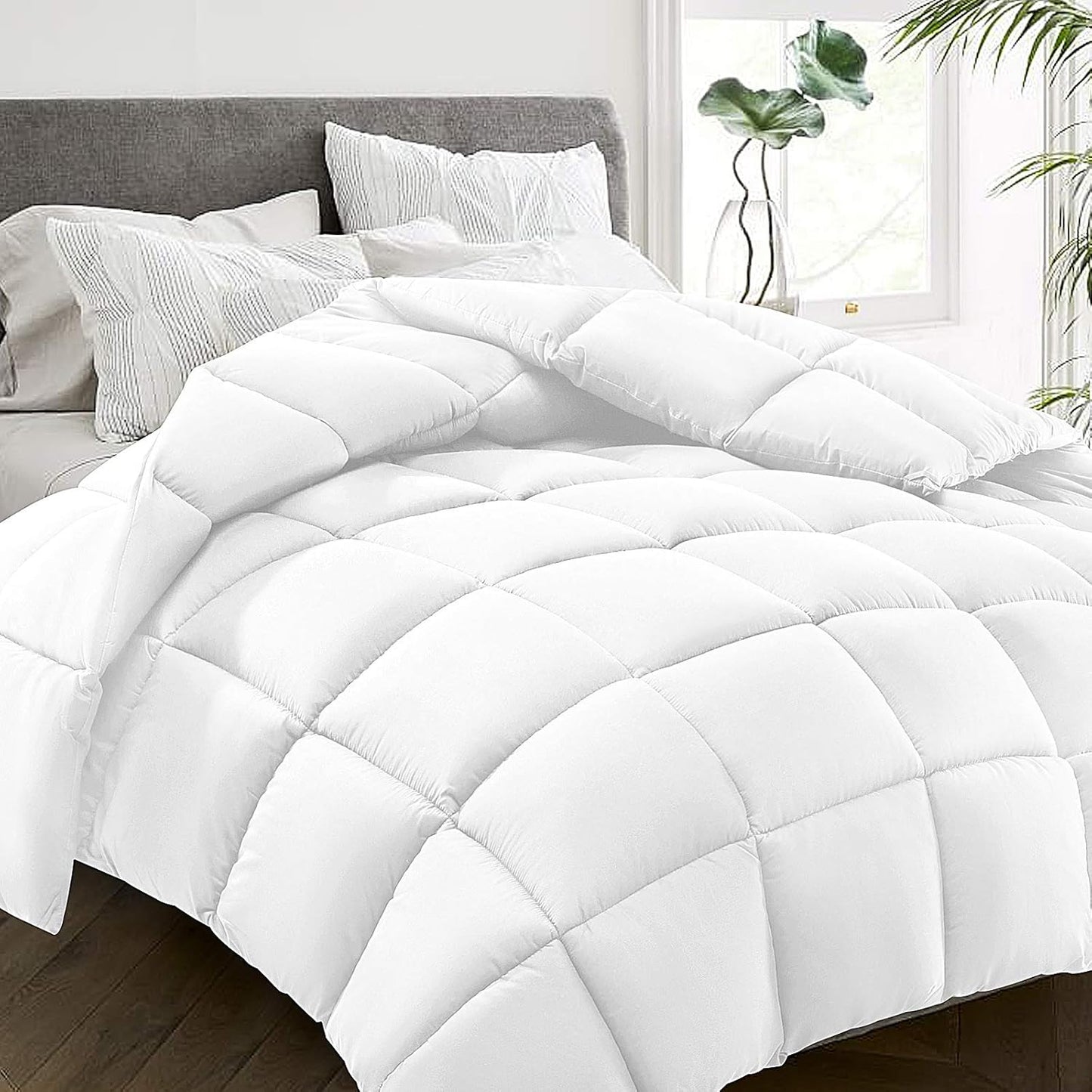 HYLEORY All Season California King Size Bed Comforter Review
