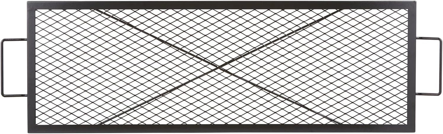 VEVOR X-Marks Fire Pit Grill Grate for Outdoor Cooking Fun