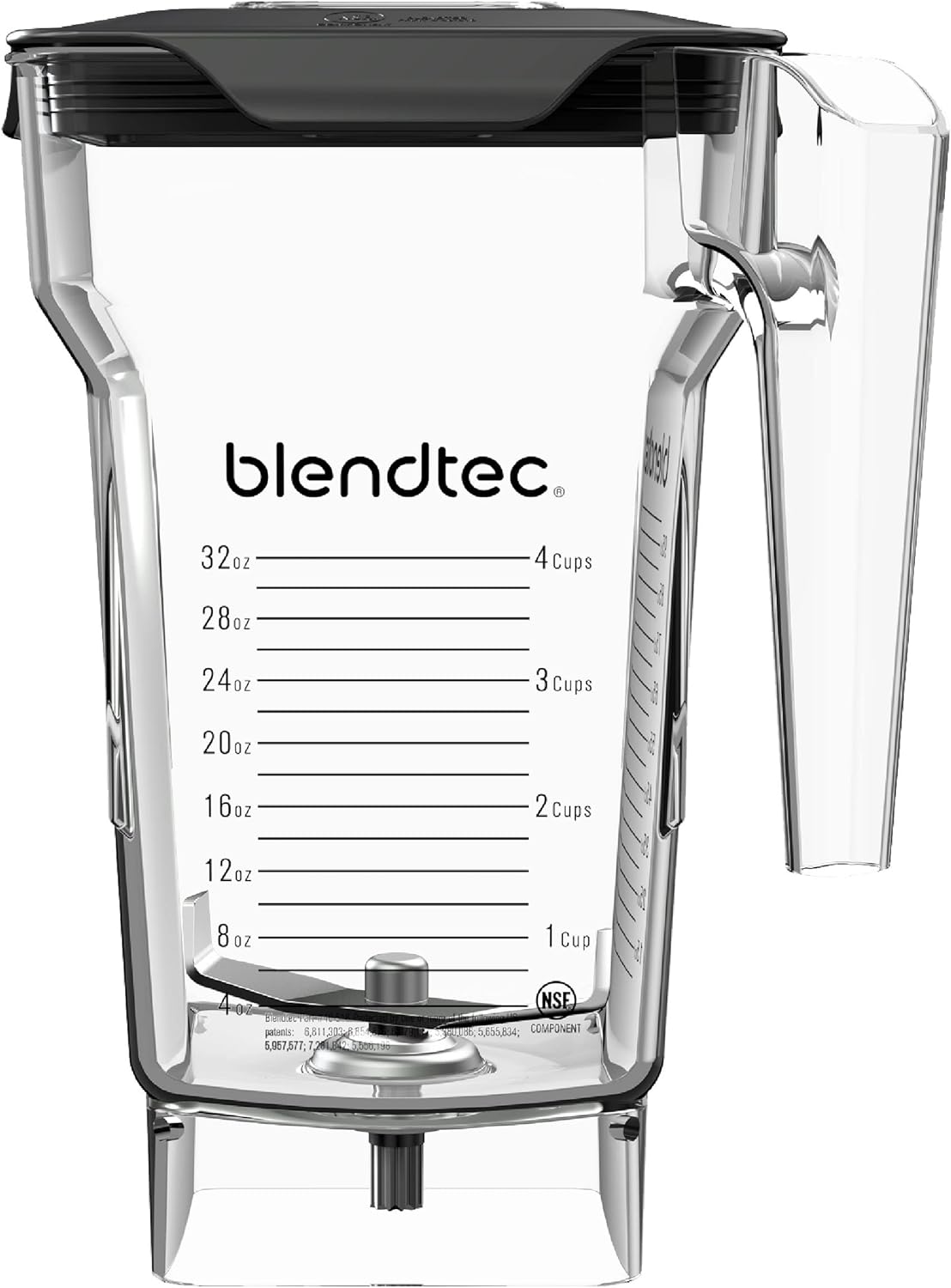 Blendtec 32 oz FourSide Jar - Maximum Capacity Blendtec Blender Jar