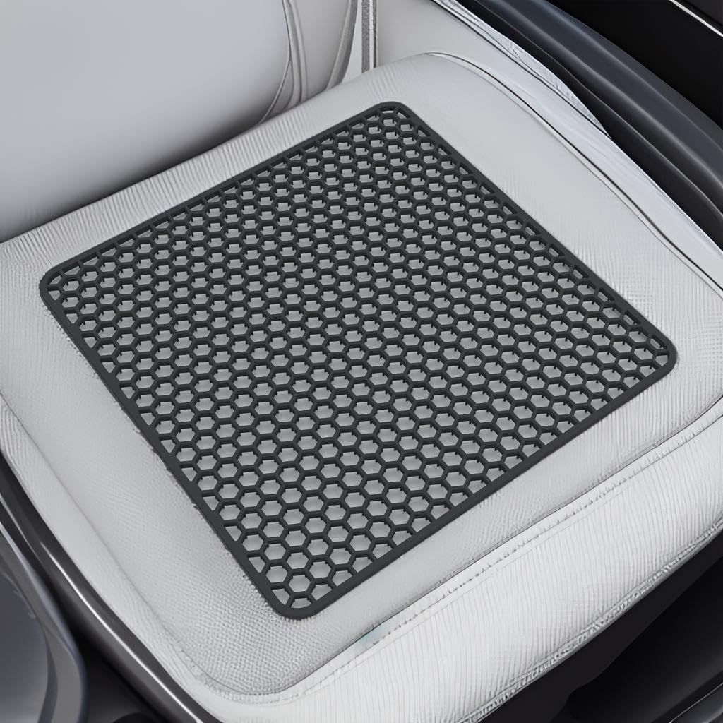 Comfort Duo: Non-Slip Honeycomb Chair Pads - 2 Pack