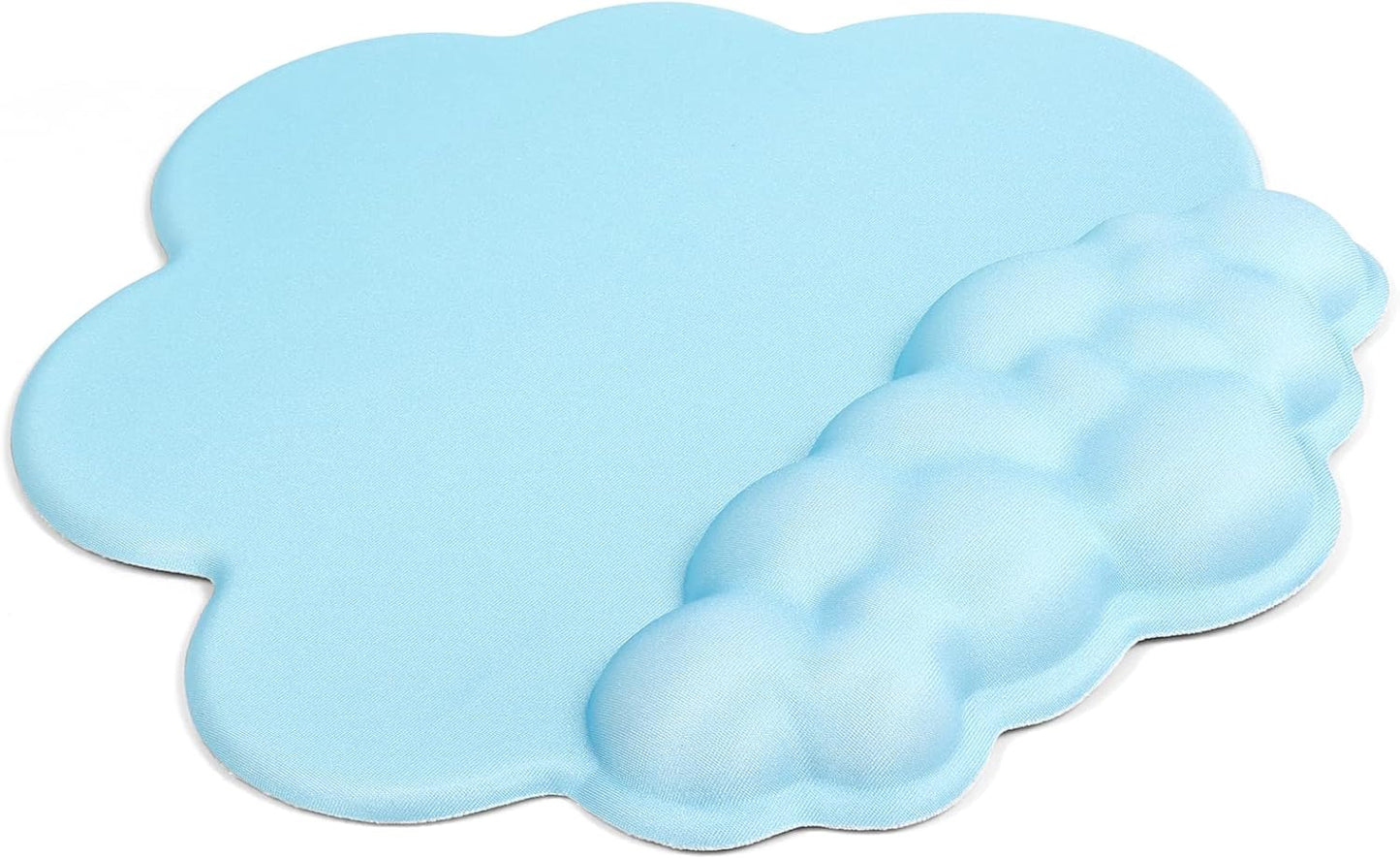 Cloud Comfort Gel Wrist Rest Mousepad - Pain Relief in Sky-Blue