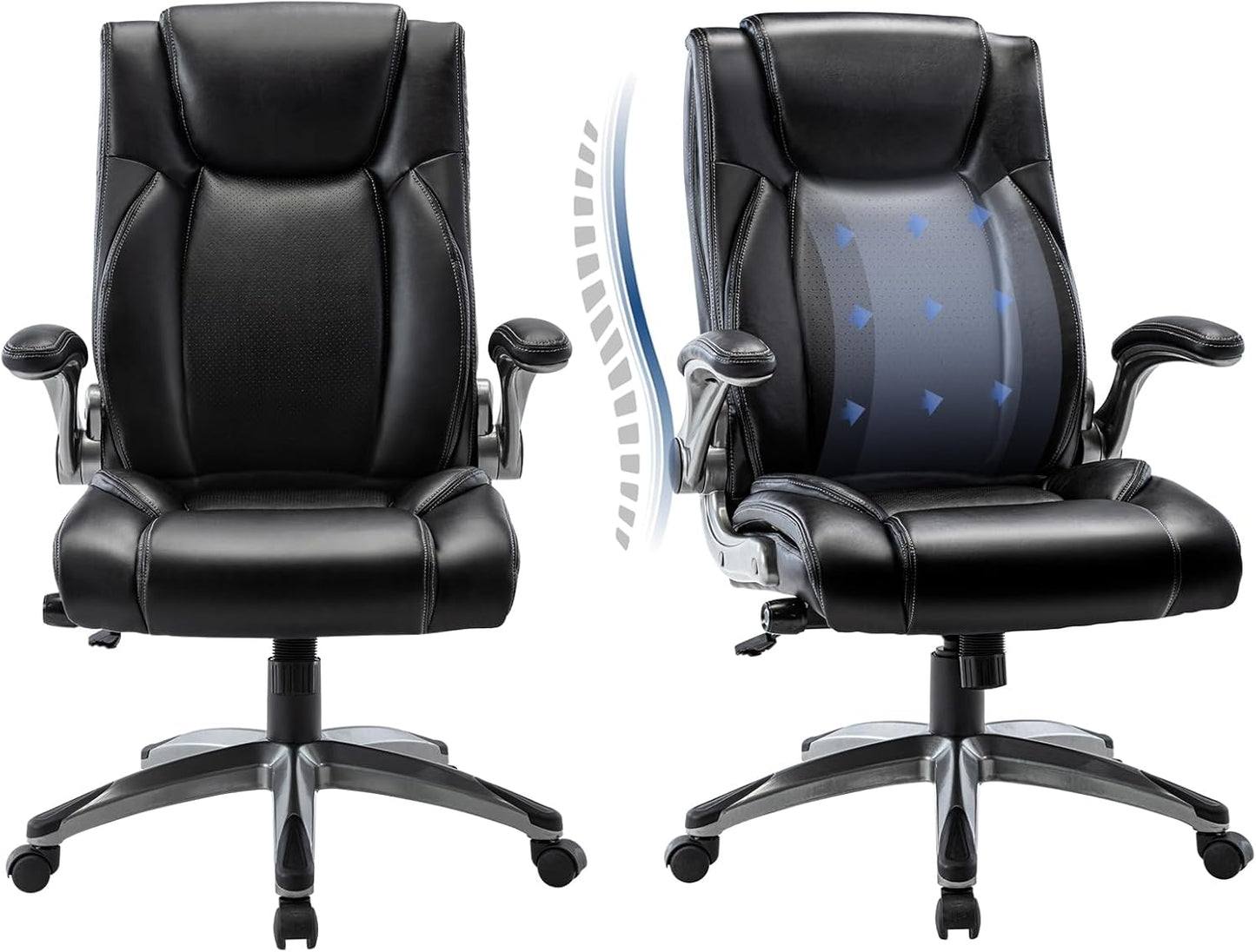 COLAMY Executive Office Ergonomic Chair with Adjustable Support