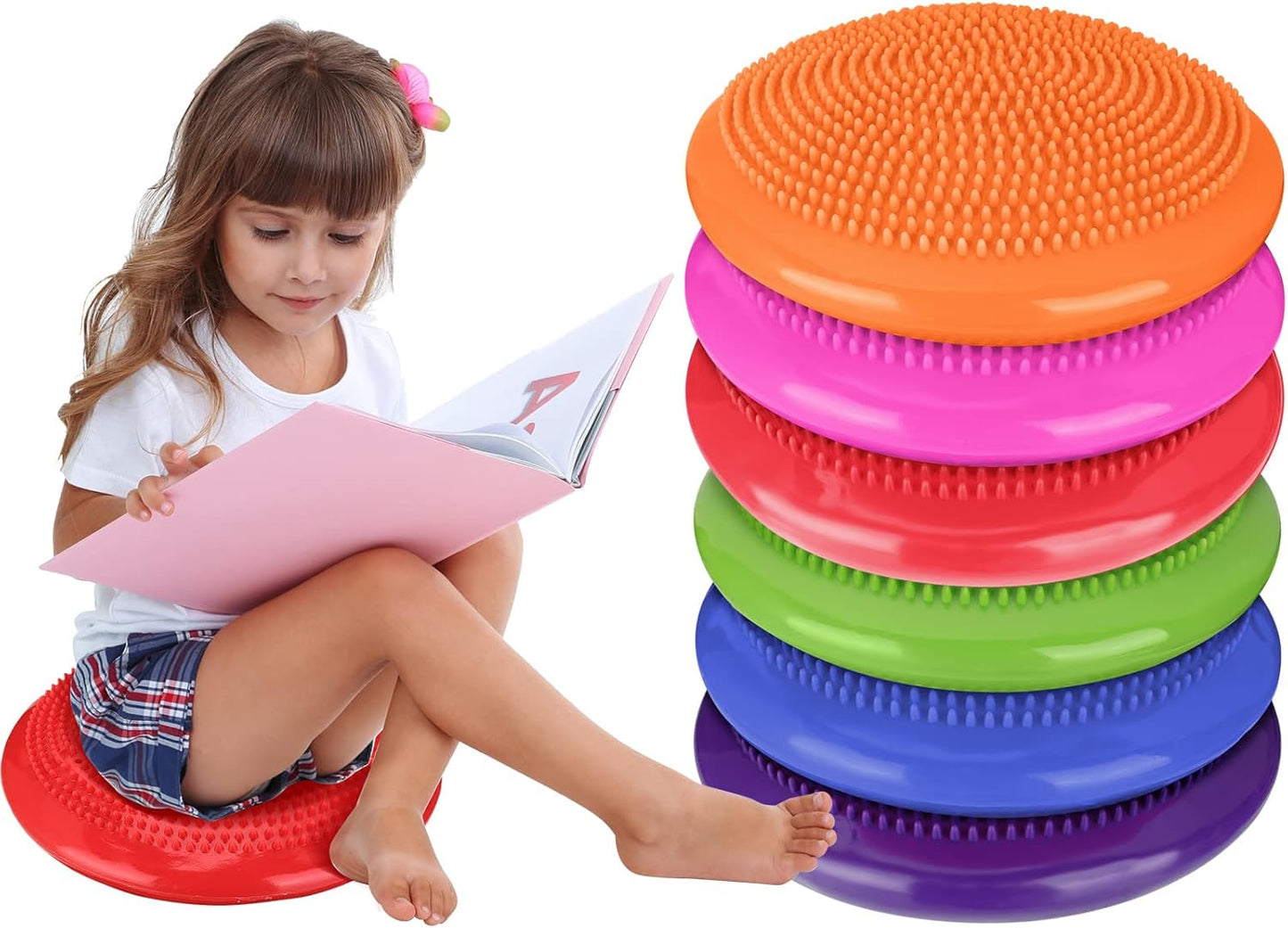 Amylove Wobble Cushion Set: Active Seating Fun!