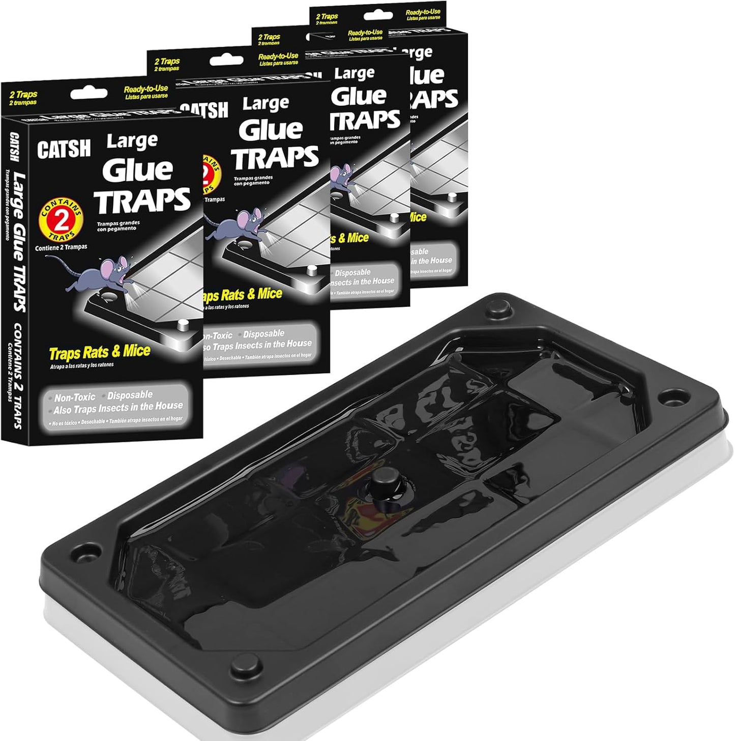 Large Waterproof Rat Glue Traps - Super Hold!
