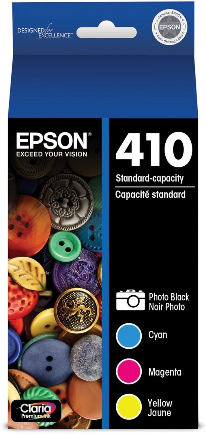 Vibrant Photo Prints with EPSON 410 Claria Premium Ink Combo