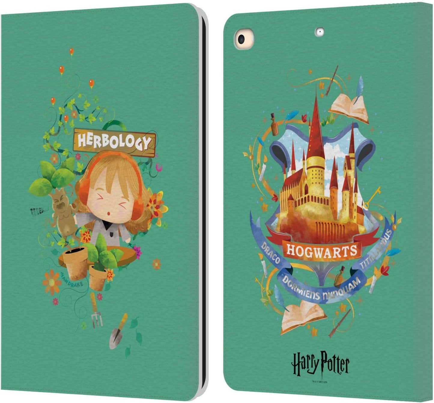 Harry Potter Herbology Leather Wallet Case for iPad 9.7 2017/2018