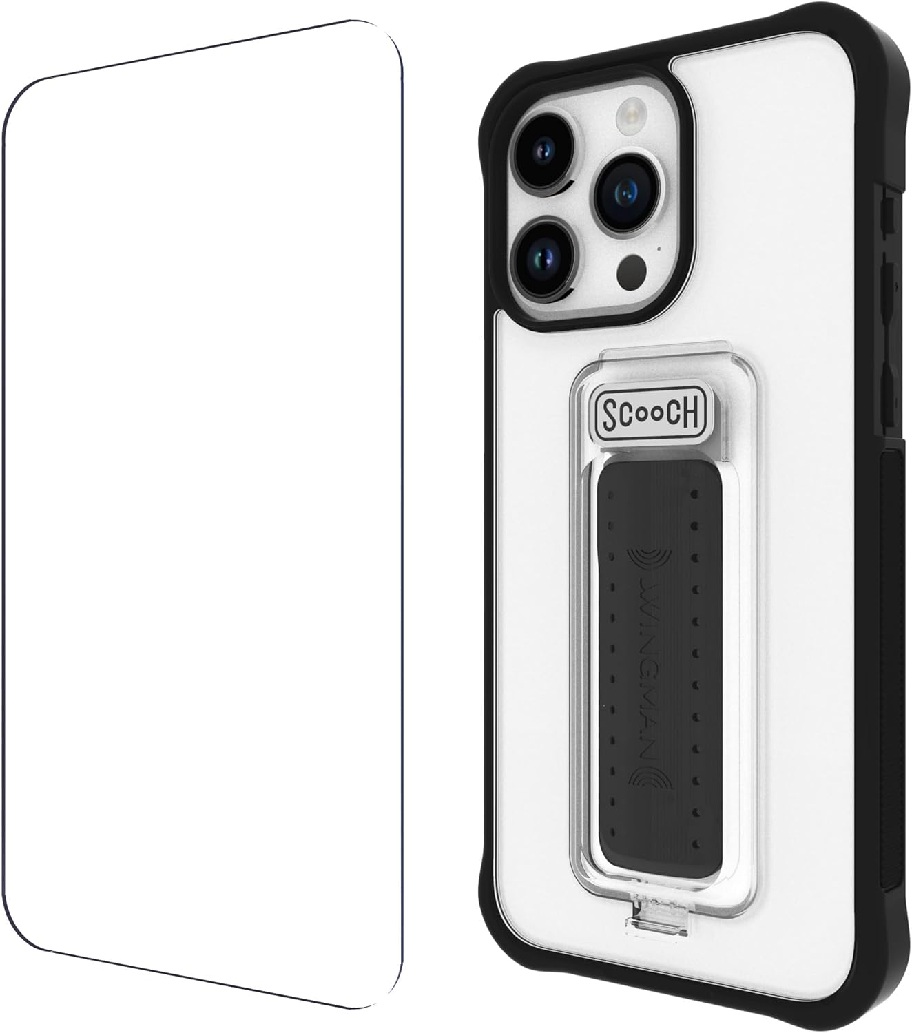 Scooch iPhone 15 Pro Max Case with Stand - Wingman 5-in-1 Kickstand