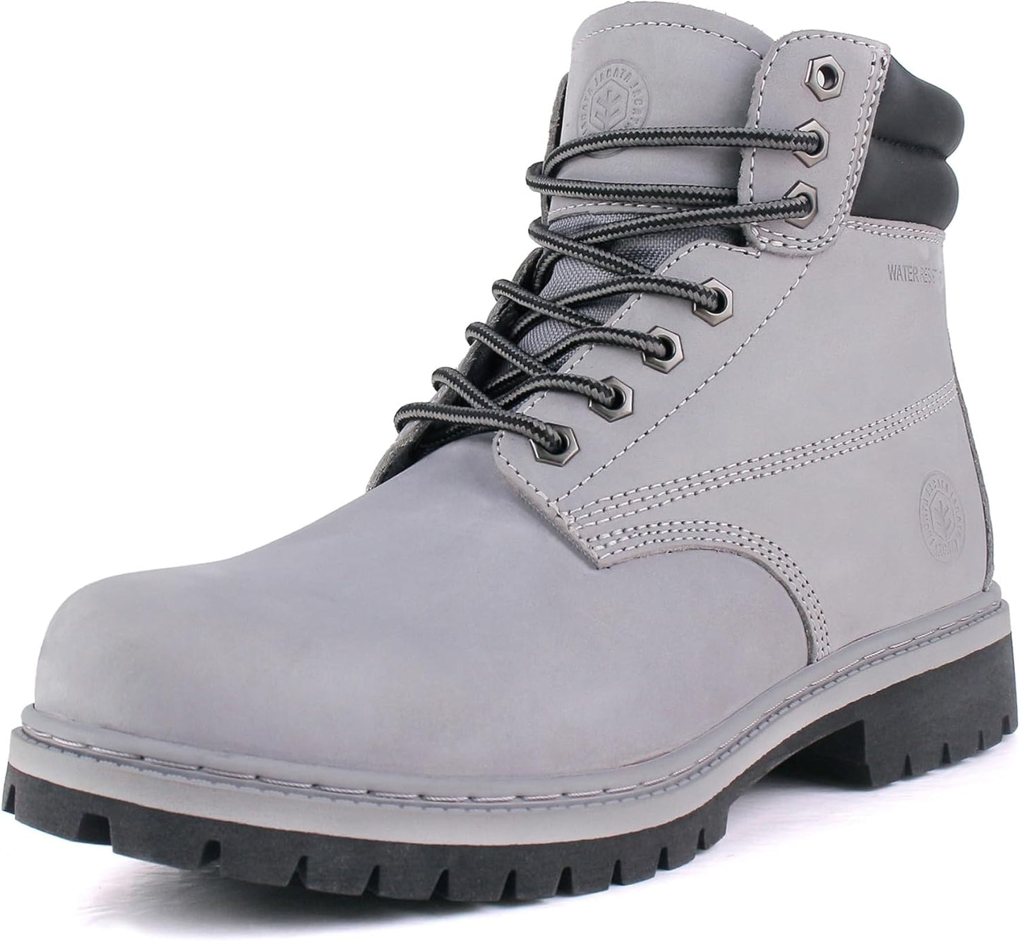 Jacata Men's Water Resistant Leather Work Boot for Tough Jobs