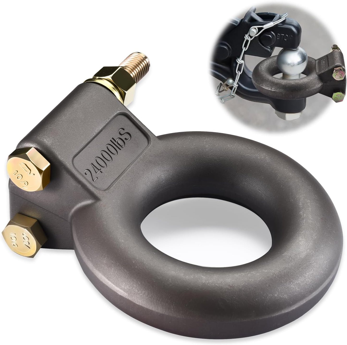 Pintle Hitch Lunette Ring for Heavy-Duty Towing Needs