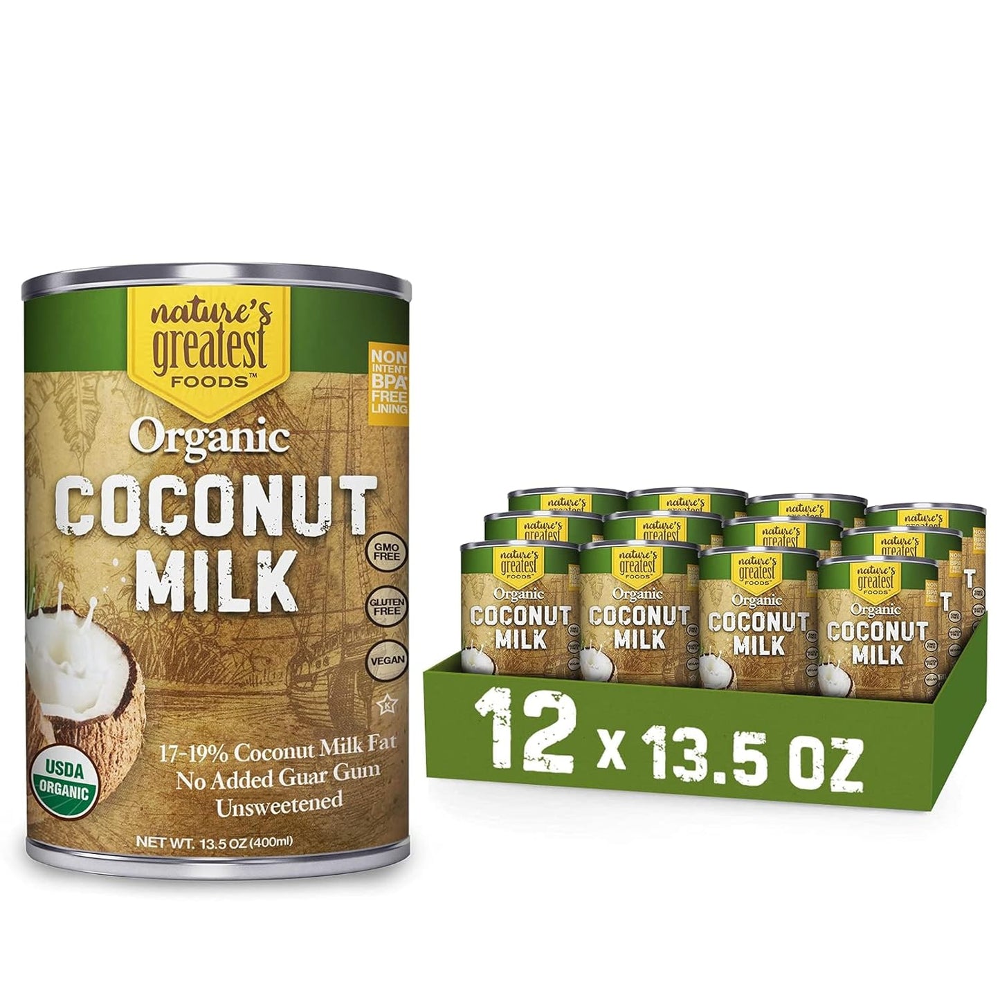 Organic Coconut Milk - Rich, Creamy, and Versatile for All Recipes