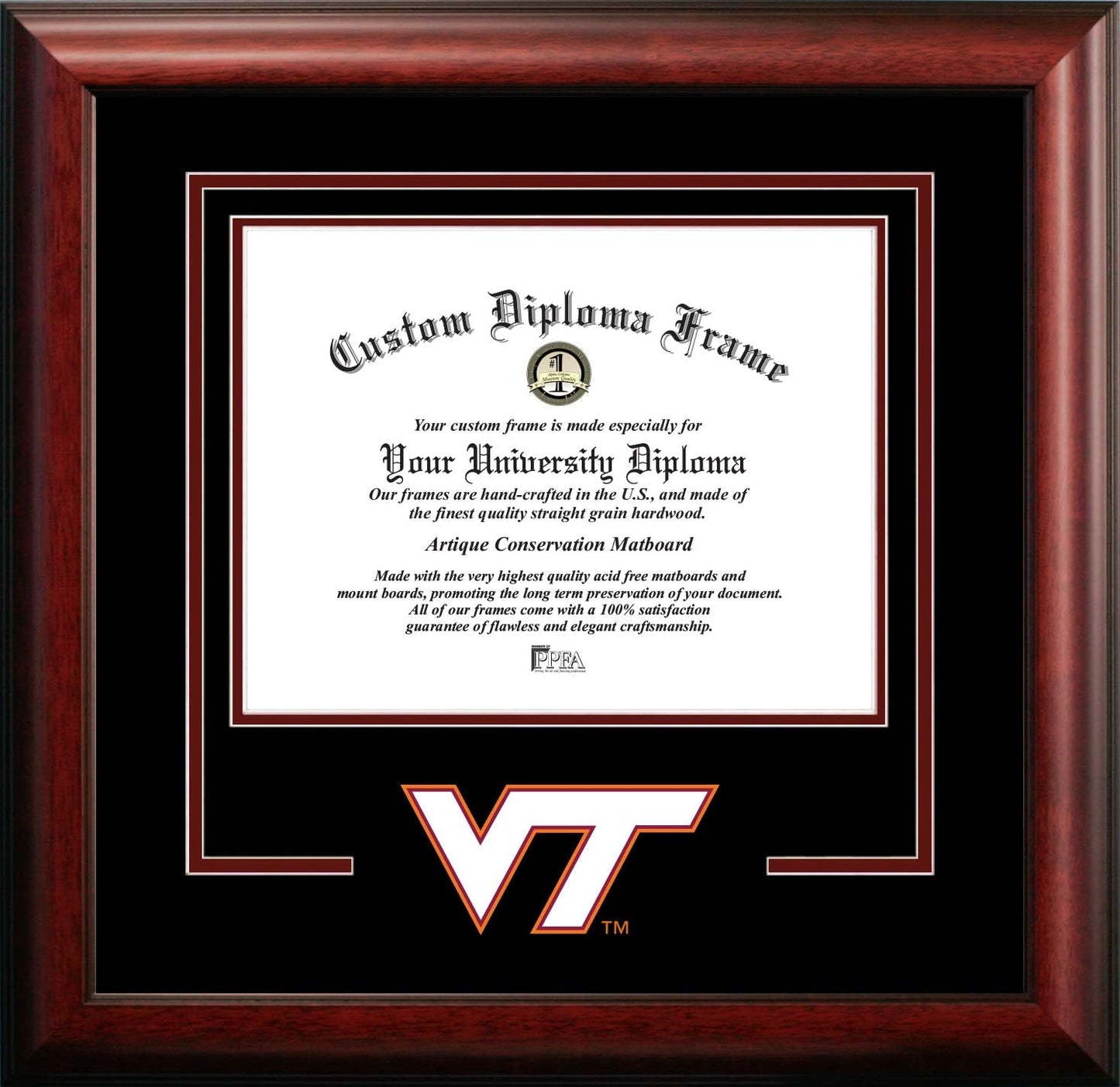 Campus Images NCAA Spirit Diploma Frame for Proud Graduates