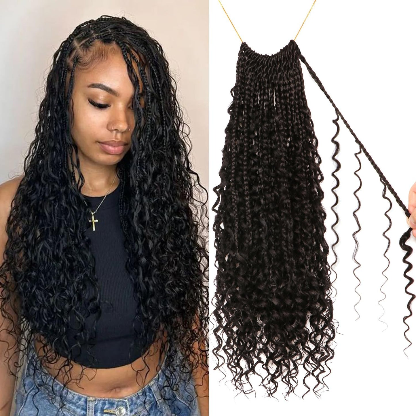 Goddess Boho Box Braids Crochet Hair for Stunning Styles