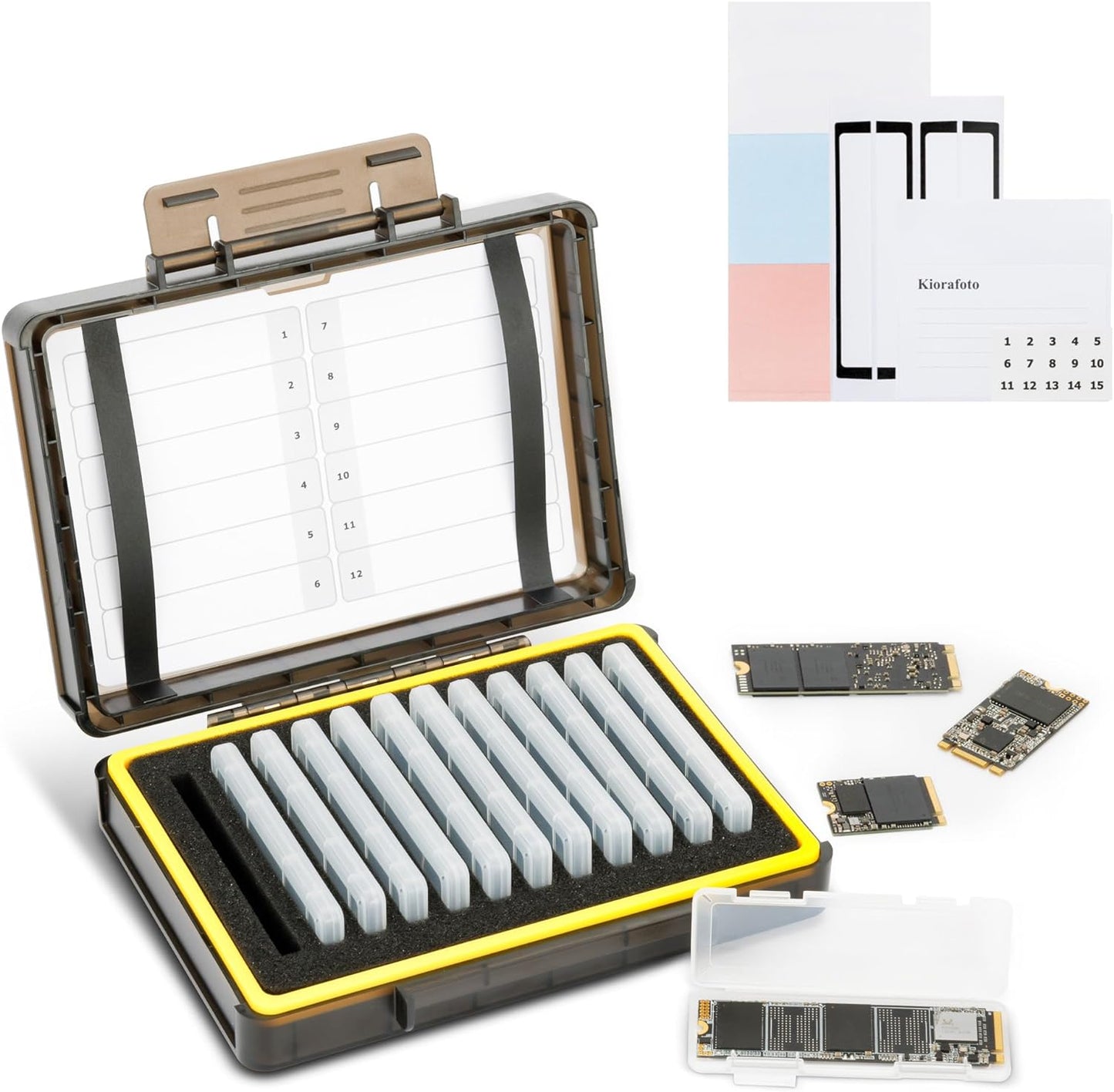 Shockproof Water-Resistant M.2 SSD Holder by Kiorafoto