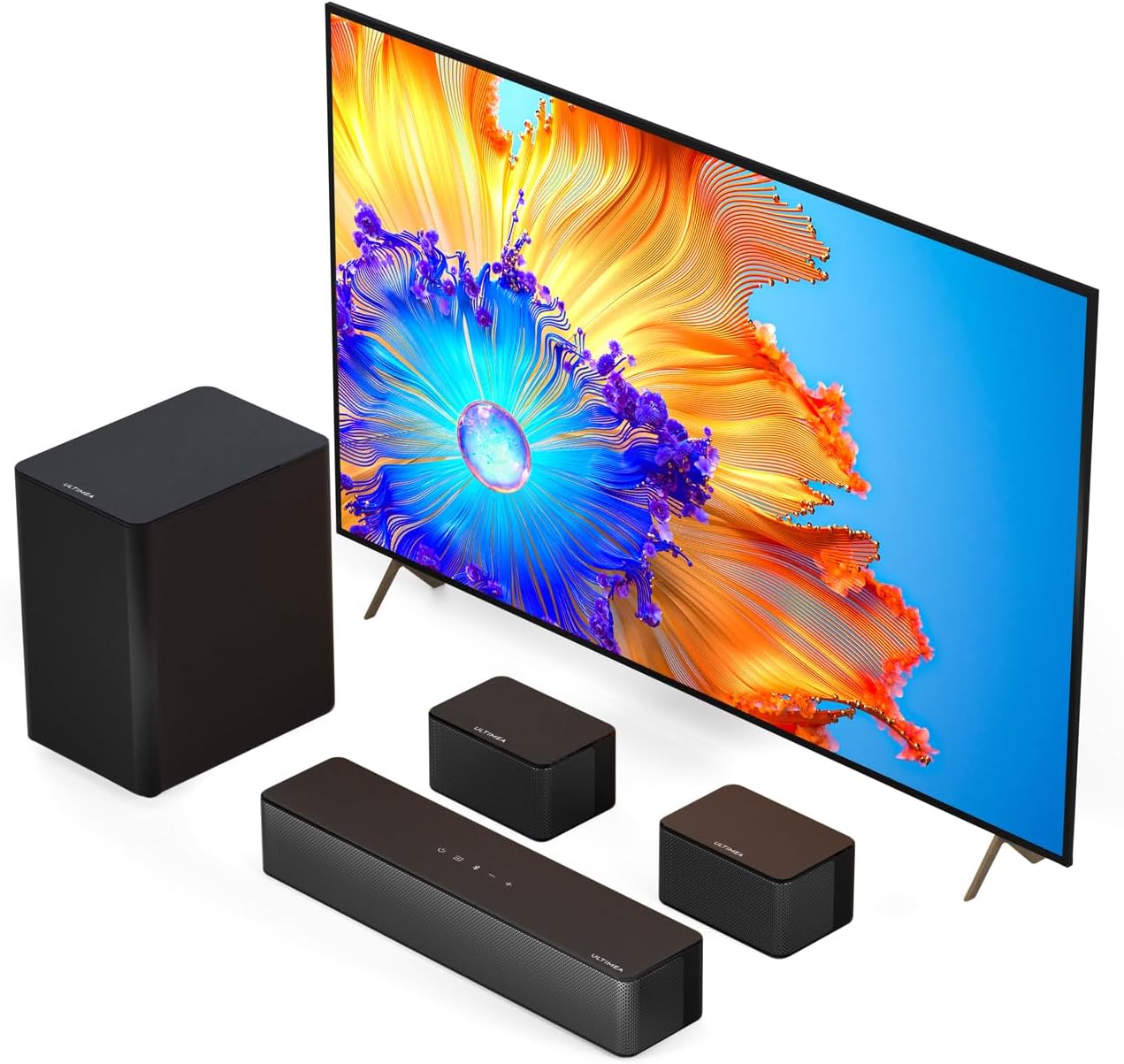 Immerse in Surround Sound with ULTIMEA Sound Bar