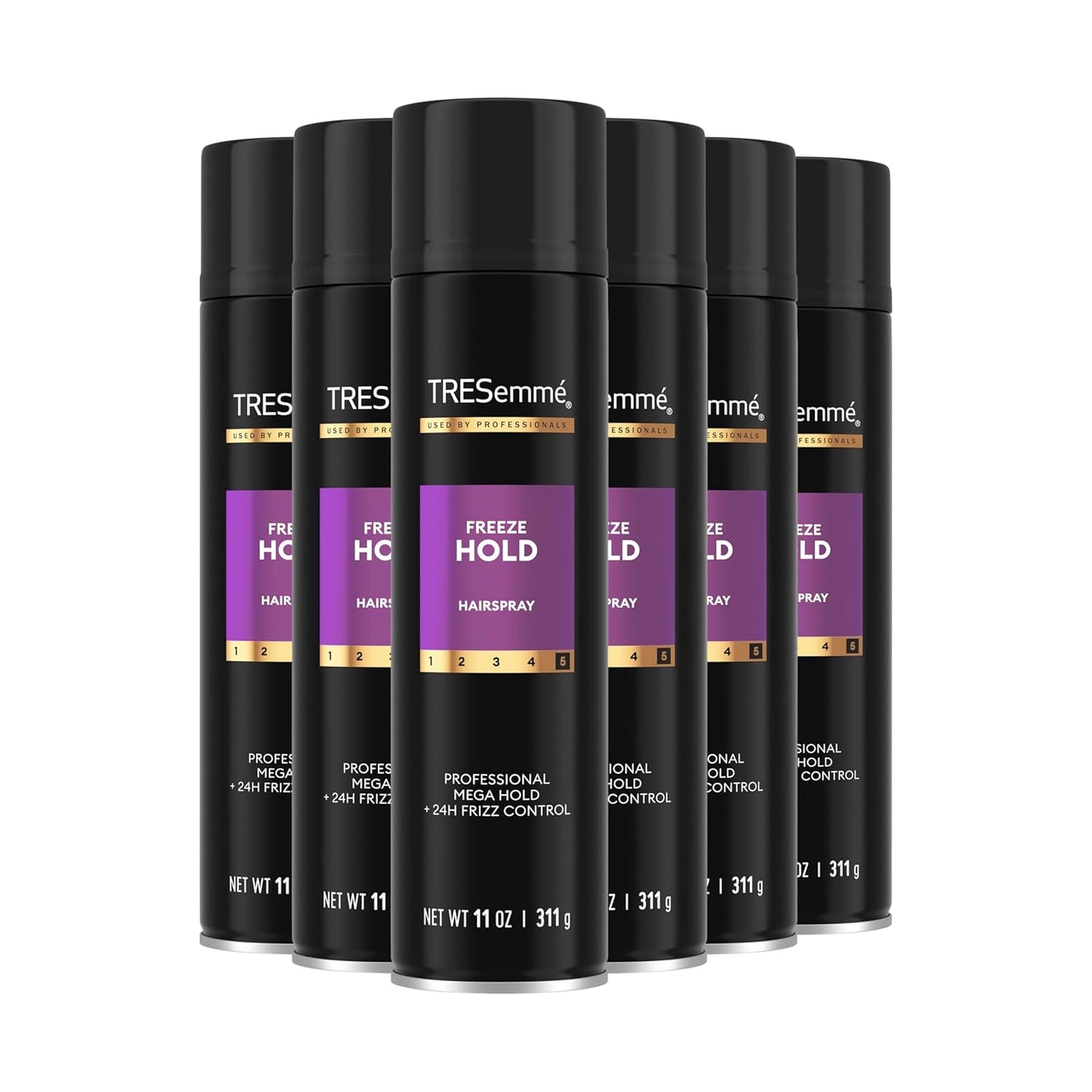 TRESemme Freeze Hold Hairspray Pack of 6 for Frizz Control