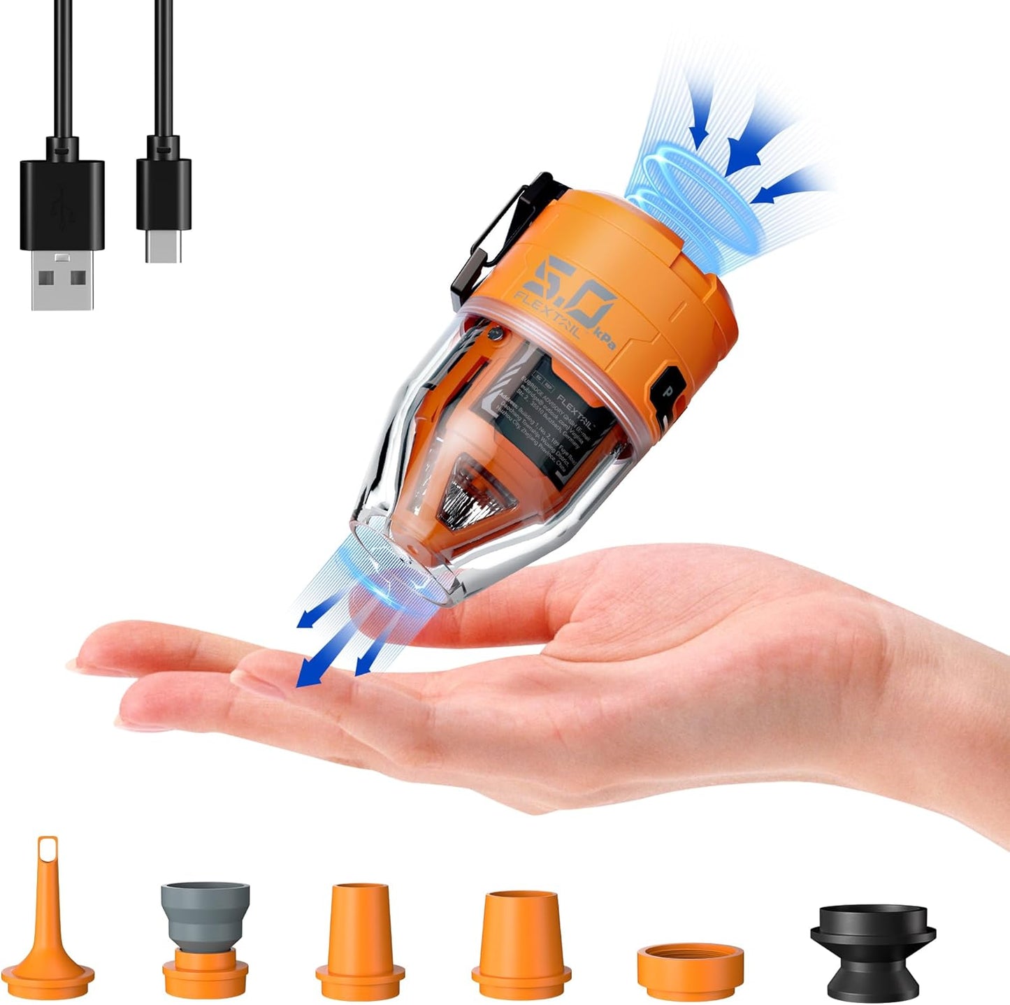 FLEXTAILGEAR Max Pump 3: Powerful Portable Air Pump