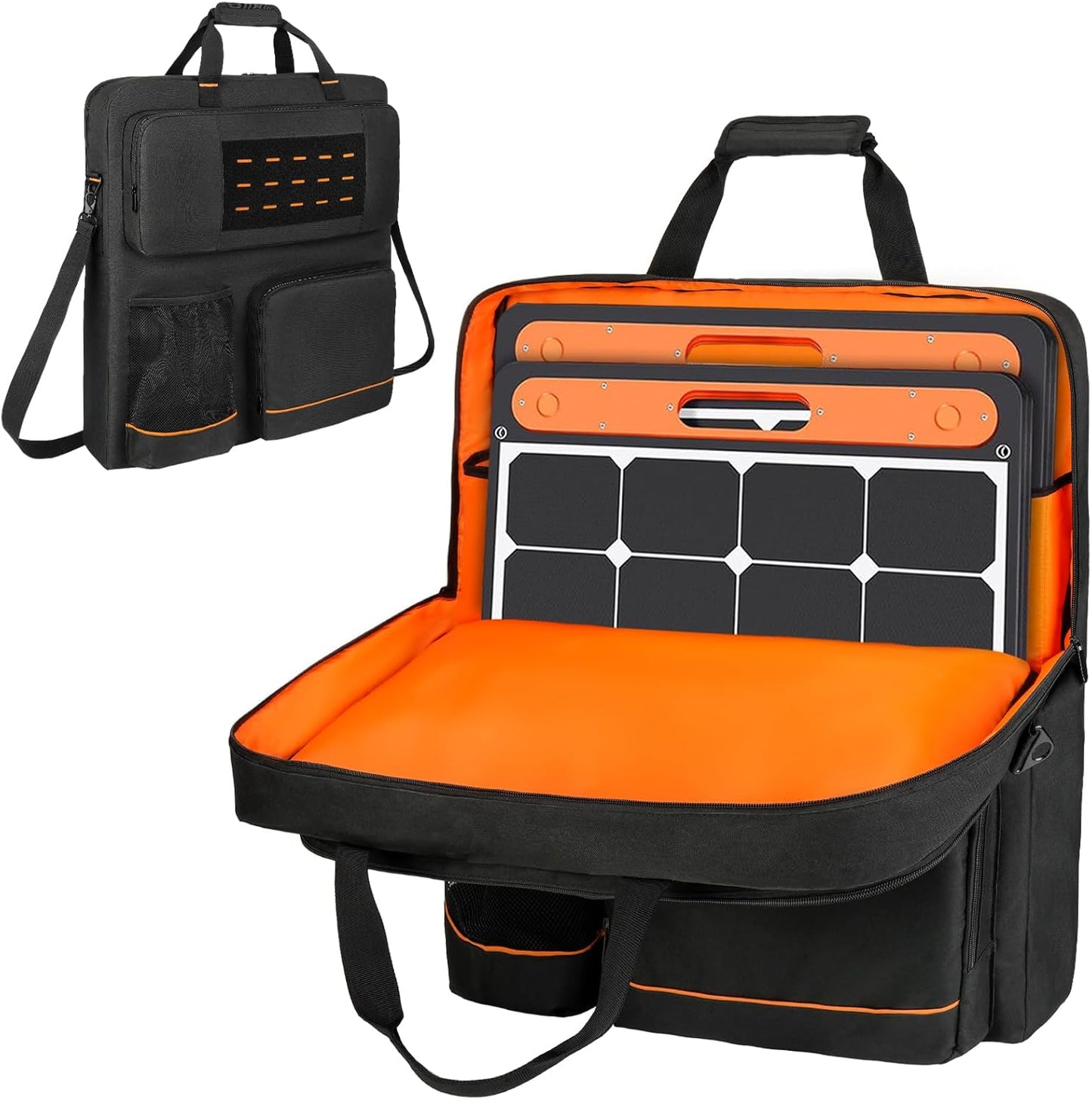 Solar Panel Storage Bag for 2 Panels - Padded Carrying Case