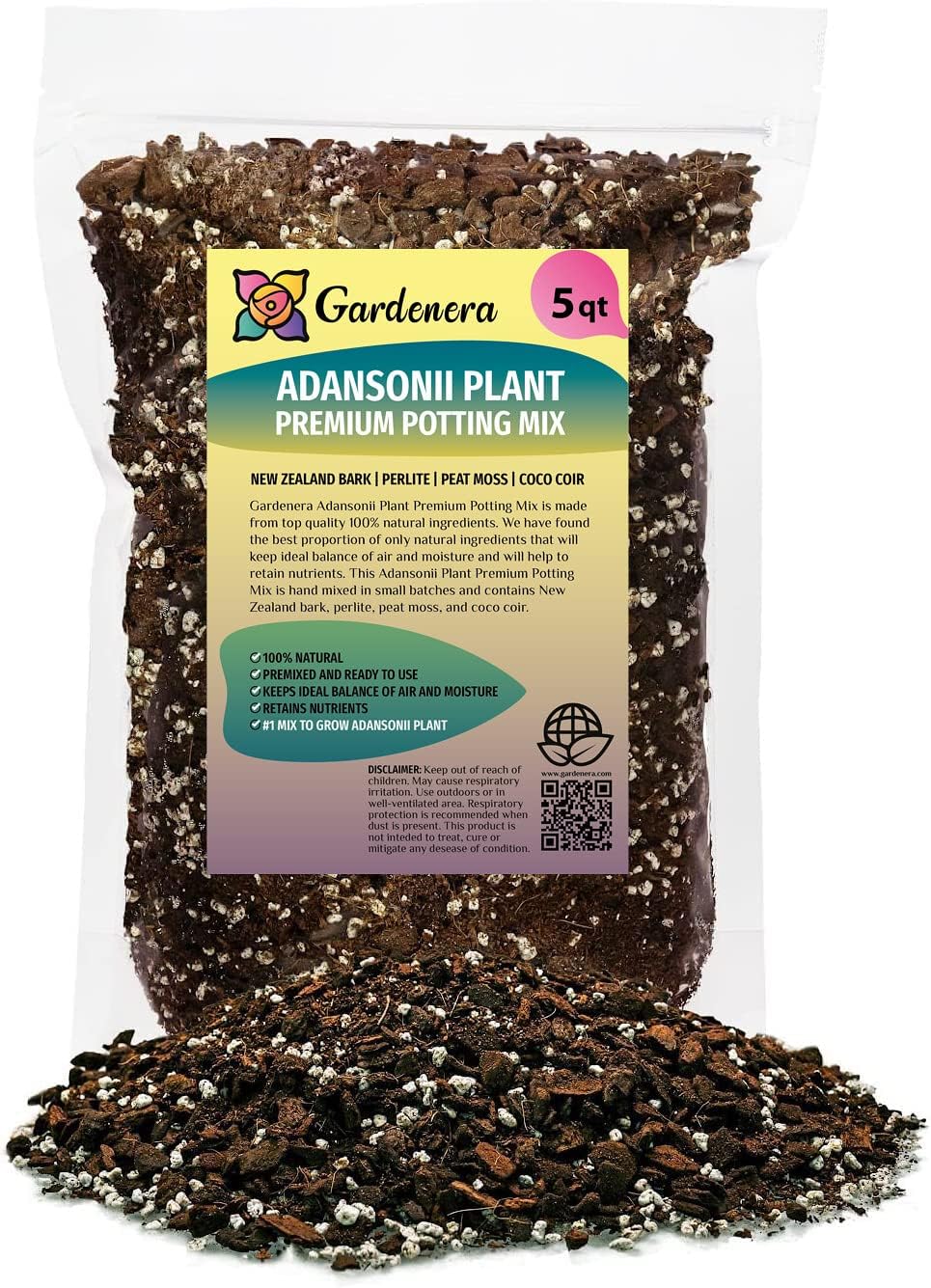 Gardenera Monstera Adansonii Soil Mix for Optimal Growth