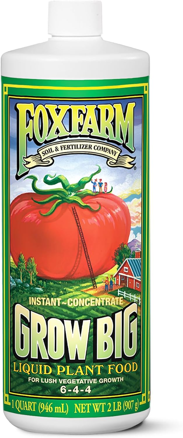 FoxFarm Grow Big Liquid Plant Food for Healthier Plants