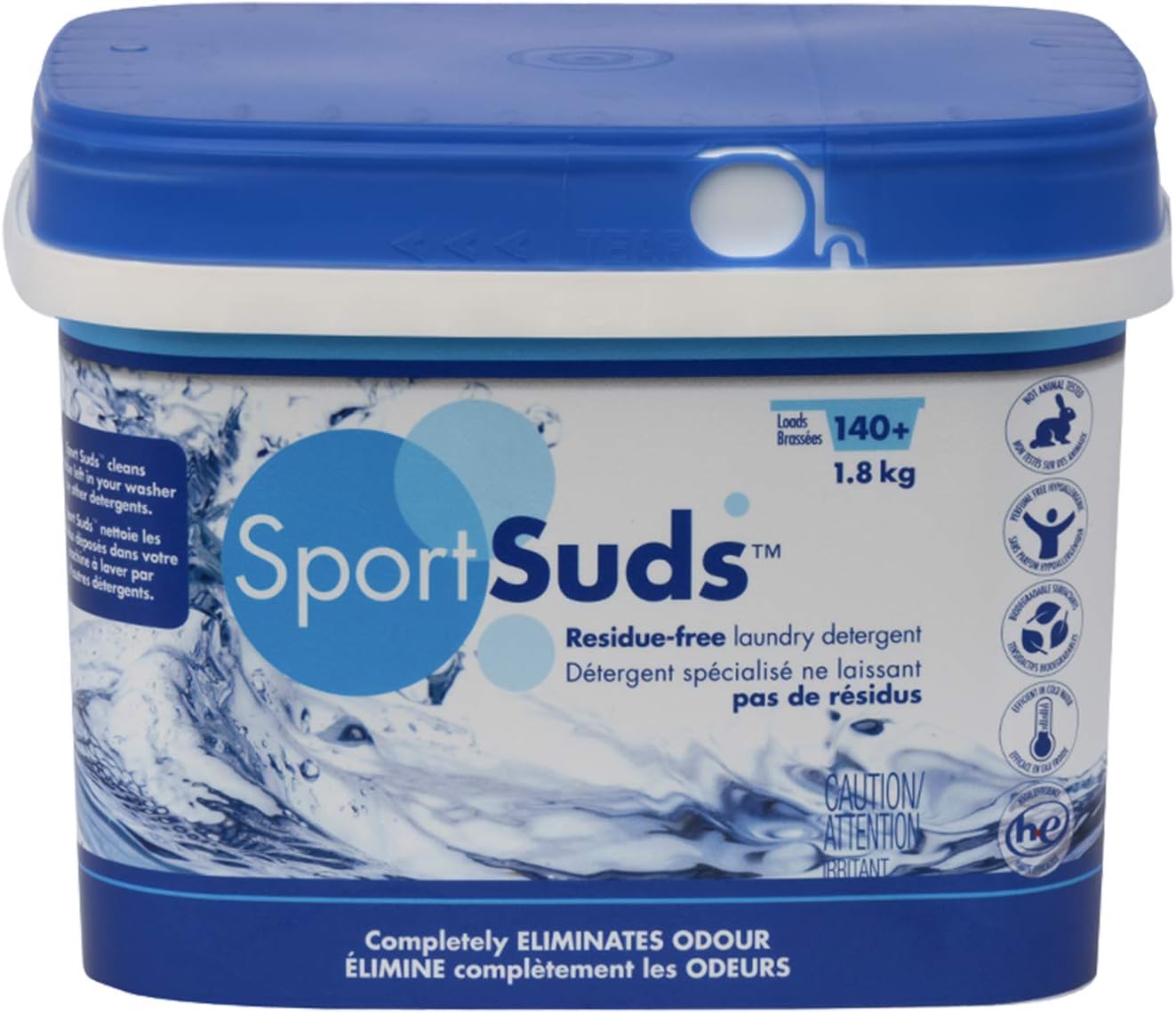 Sport Laundry Detergent with Odor Eliminator Technology