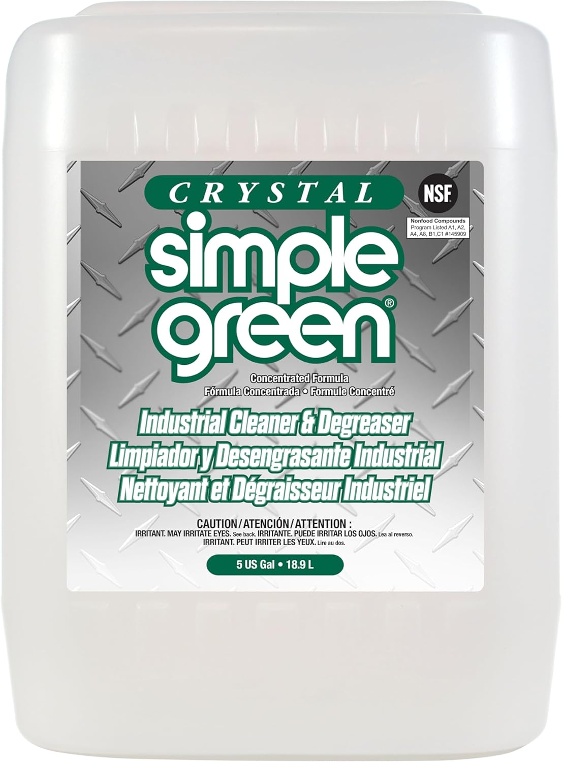 Simple Green 19005 Crystal Industrial Cleaner for All Surfaces