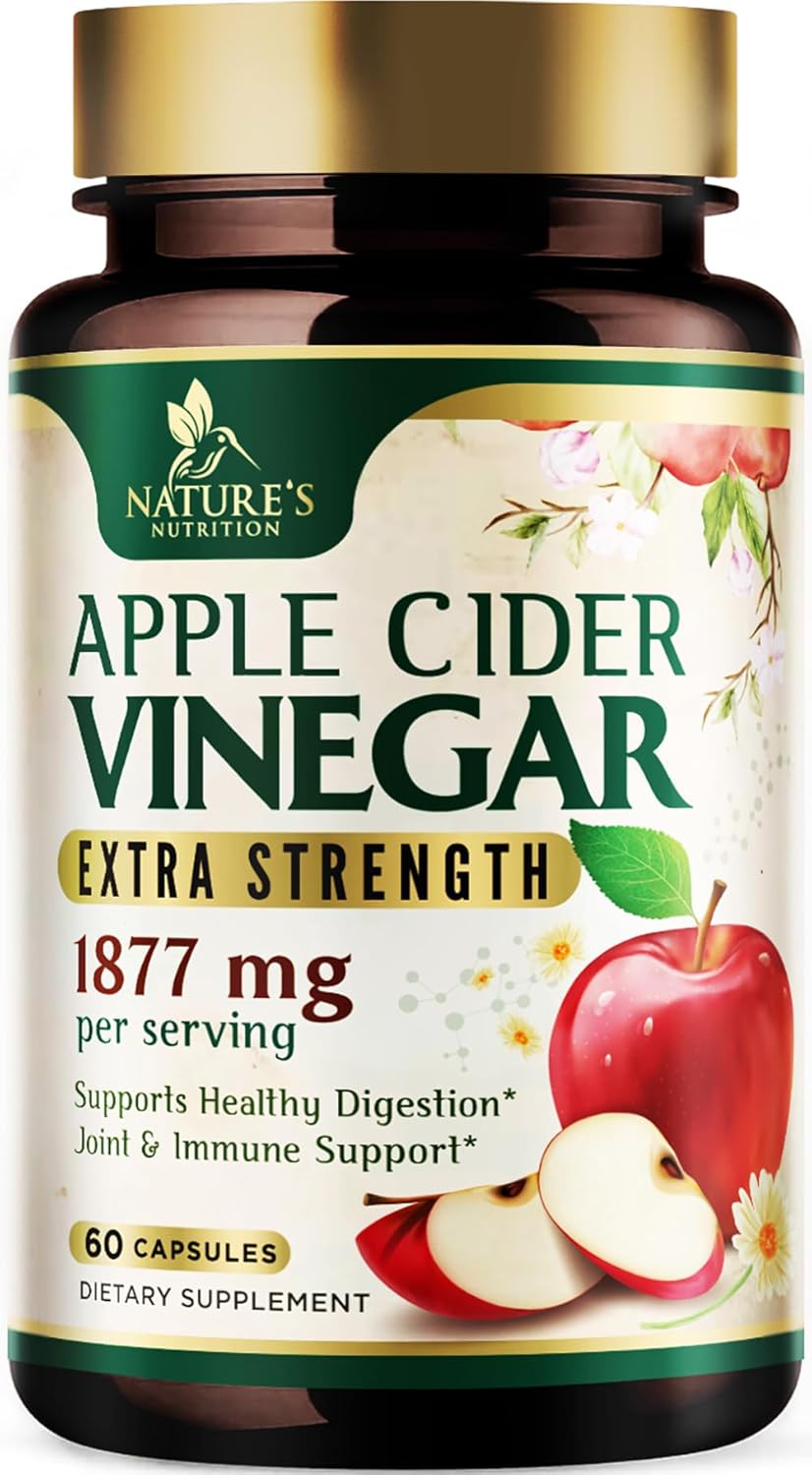 Nature's Nutrition ACV Pills - Detox Powerhouse!