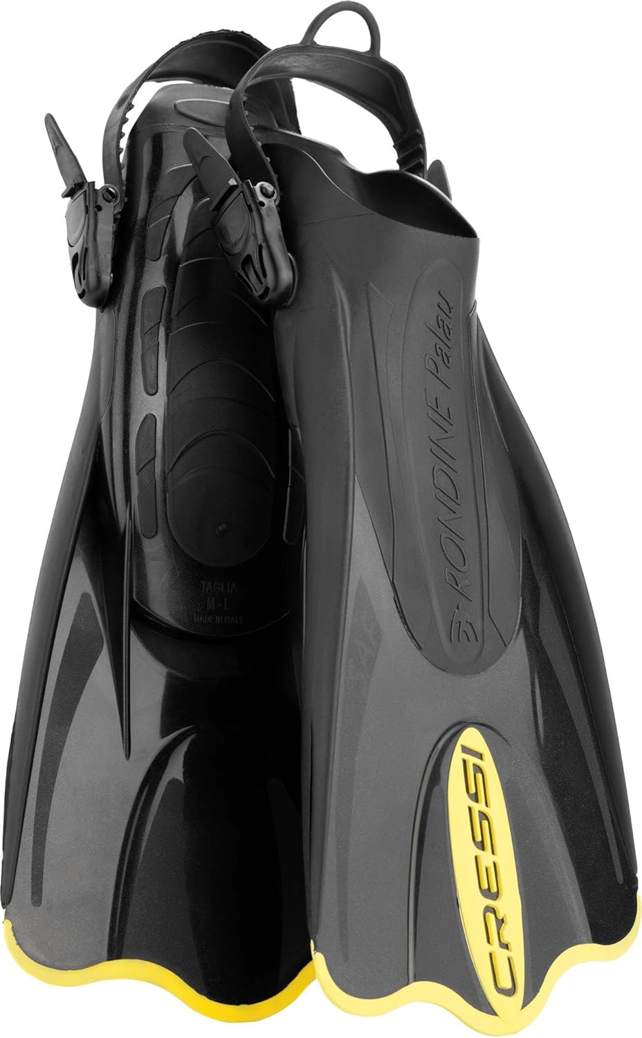 Cressi Palau SAF Short Adjustable Open Heel Fins for All