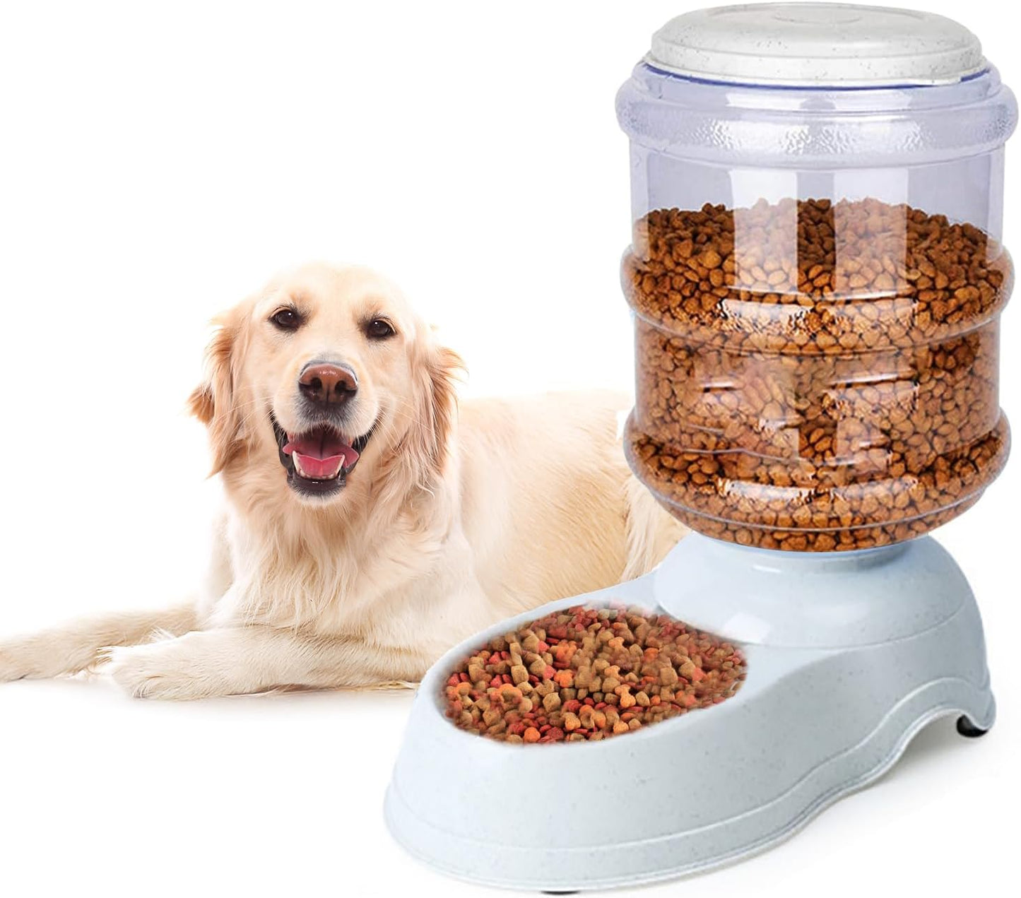Automatic Dog Feeders for Large Dogs and Cats with 3 Gallon Capacity