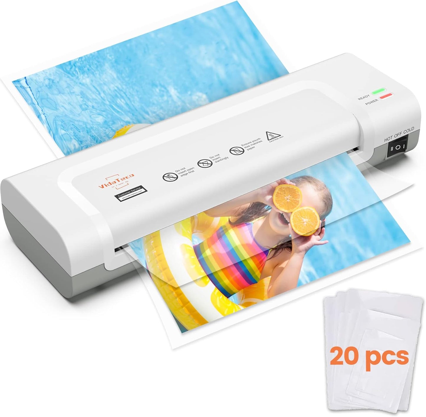 VidaTeco 9 Thermal Laminator - 2-Min Preheat!