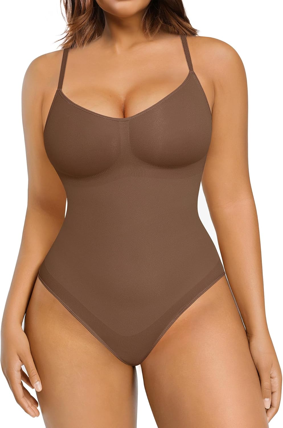 FeelinGirl Shapewear Bodysuit for Women with Tummy Control